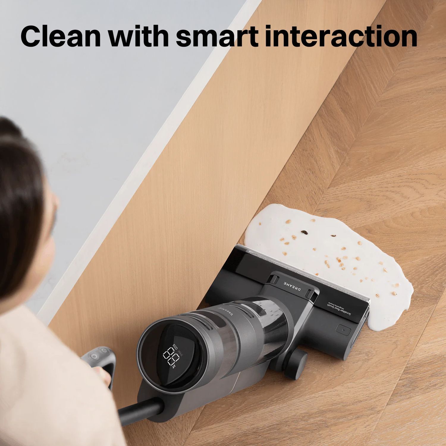 DREAME H11 Core 170W Cordless Wet & Dry Vacuum Cleaner with Enhanced Edge Cleaning (LED Display, Black) DREAME H11 Core 170W Cordless Wet & Dry Vacuum Cleaner with Enhanced Edge Cleaning (LED Display, Black)_18