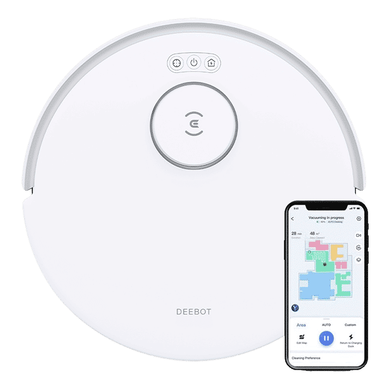 ECOVACS Deebot N20 Pro Robotic Vacuum Cleaner & Mop with ZeroTangle Anti Tangle Technology (OZMO Pro 2.0 Vibrating Mopping System, White) ECOVACS Deebot N20 Pro Robotic Vacuum Cleaner & Mop with ZeroTangle Anti Tangle Technology (OZMO Pro 2.0 Vibrating Mopping System, White)_1