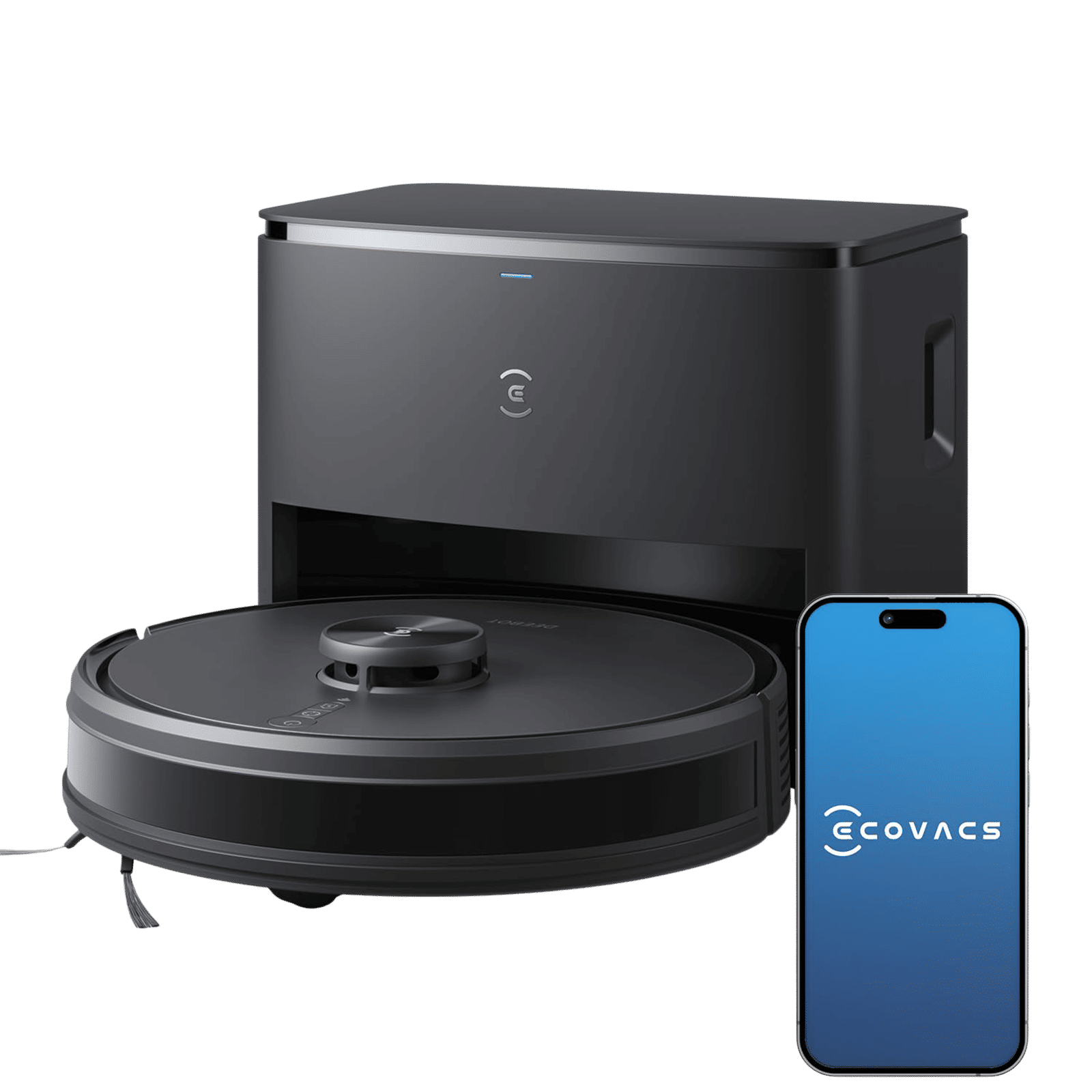 ECOVACS Deebot Y1 Pro Plus Robotic Vacuum Cleaner & Mop with Wi-Fi Connectivity (5200 mAh Battery, Black) ECOVACS Deebot Y1 Pro Plus Robotic Vacuum Cleaner & Mop with Wi-Fi Connectivity (5200 mAh Battery, Black)_6