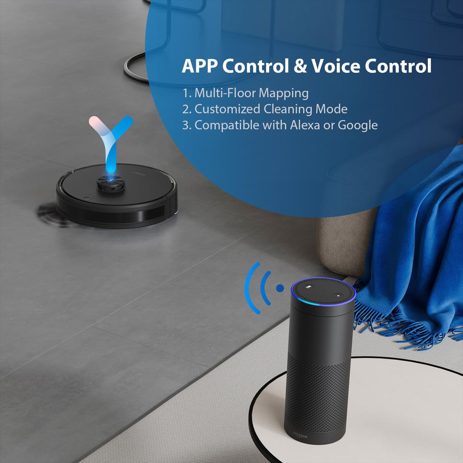 ECOVACS Deebot Y1 Pro Plus Robotic Vacuum Cleaner & Mop with Wi-Fi Connectivity (5200 mAh Battery, Black) ECOVACS Deebot Y1 Pro Plus Robotic Vacuum Cleaner & Mop with Wi-Fi Connectivity (5200 mAh Battery, Black)_7