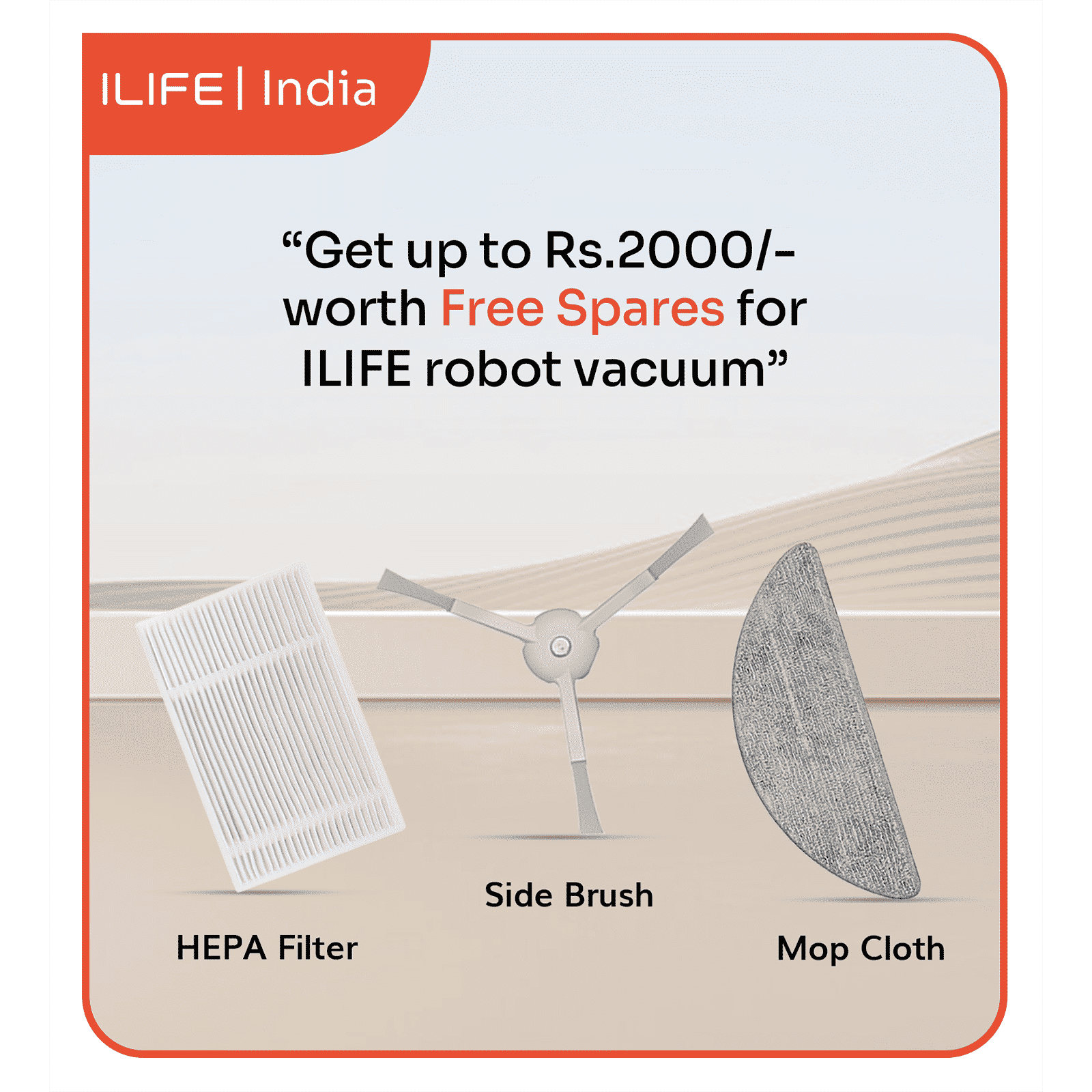 ILIFE V20 Robotic Vacuum Cleaner & Mop with Wi-Fi Connectivity (Alexa & Google Assistant, White) ILIFE V20 Robotic Vacuum Cleaner & Mop with Wi-Fi Connectivity (Alexa & Google Assistant, White)_12