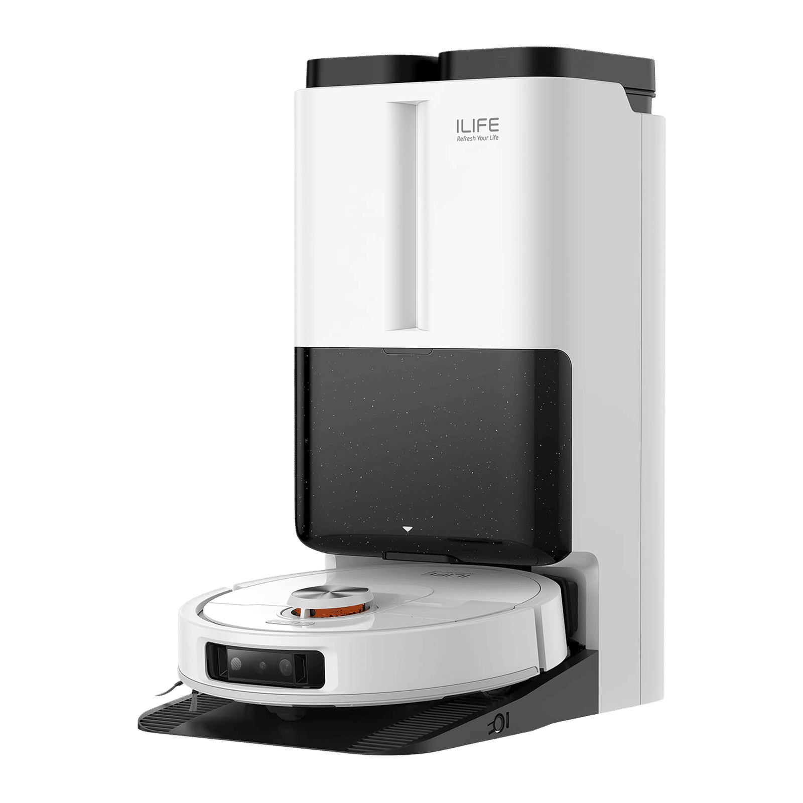 ILIFE T60s Robotic Vacuum Cleaner & Mop with Deep-Cleaning Suction Technology (6400 mAh Battery, White)_1