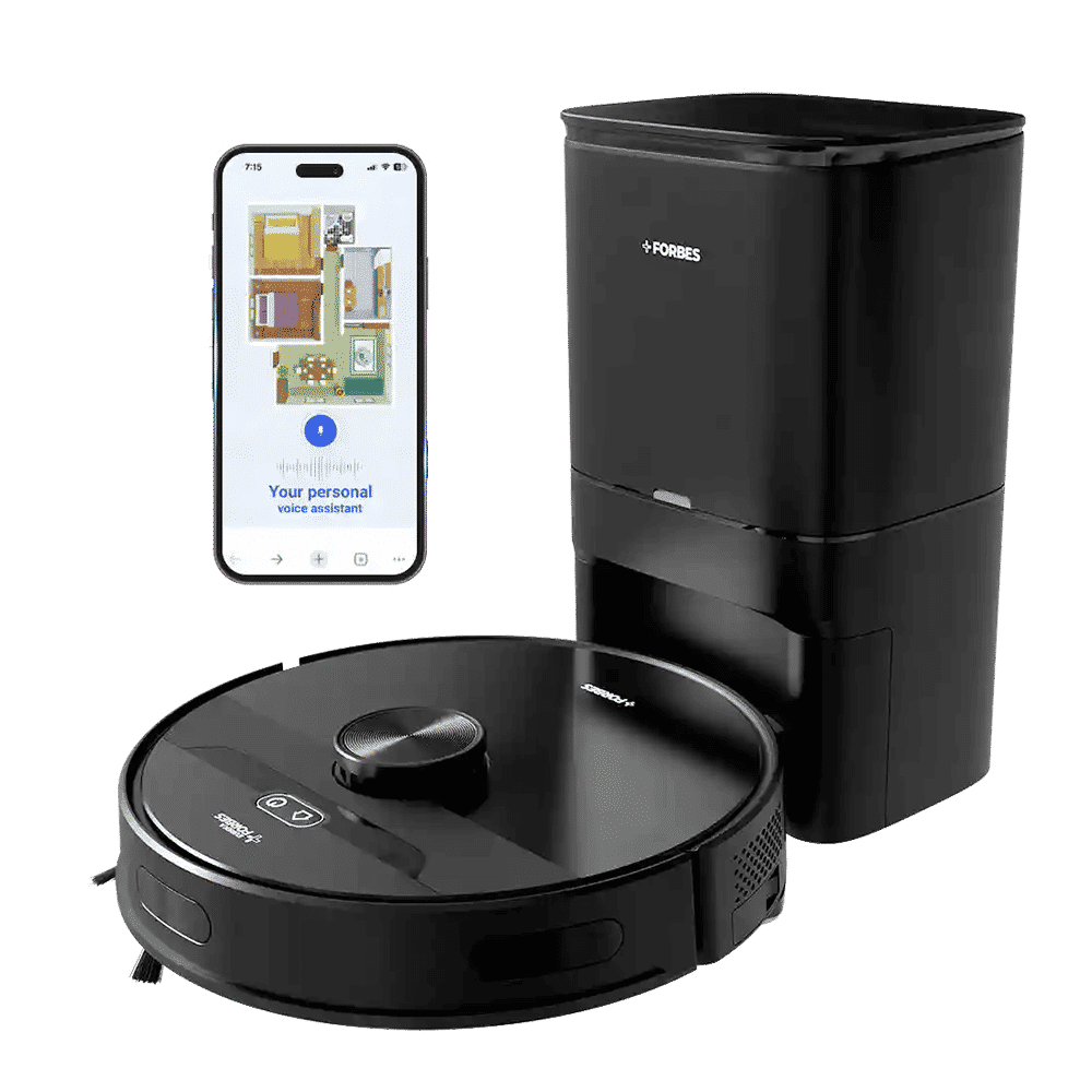 EUREKA FORBES Smartclean S2 Robotic Vacuum Cleaner & Mop with 3S Mopping Technology (AI-Powered LiDAR 3.0, Black)_1