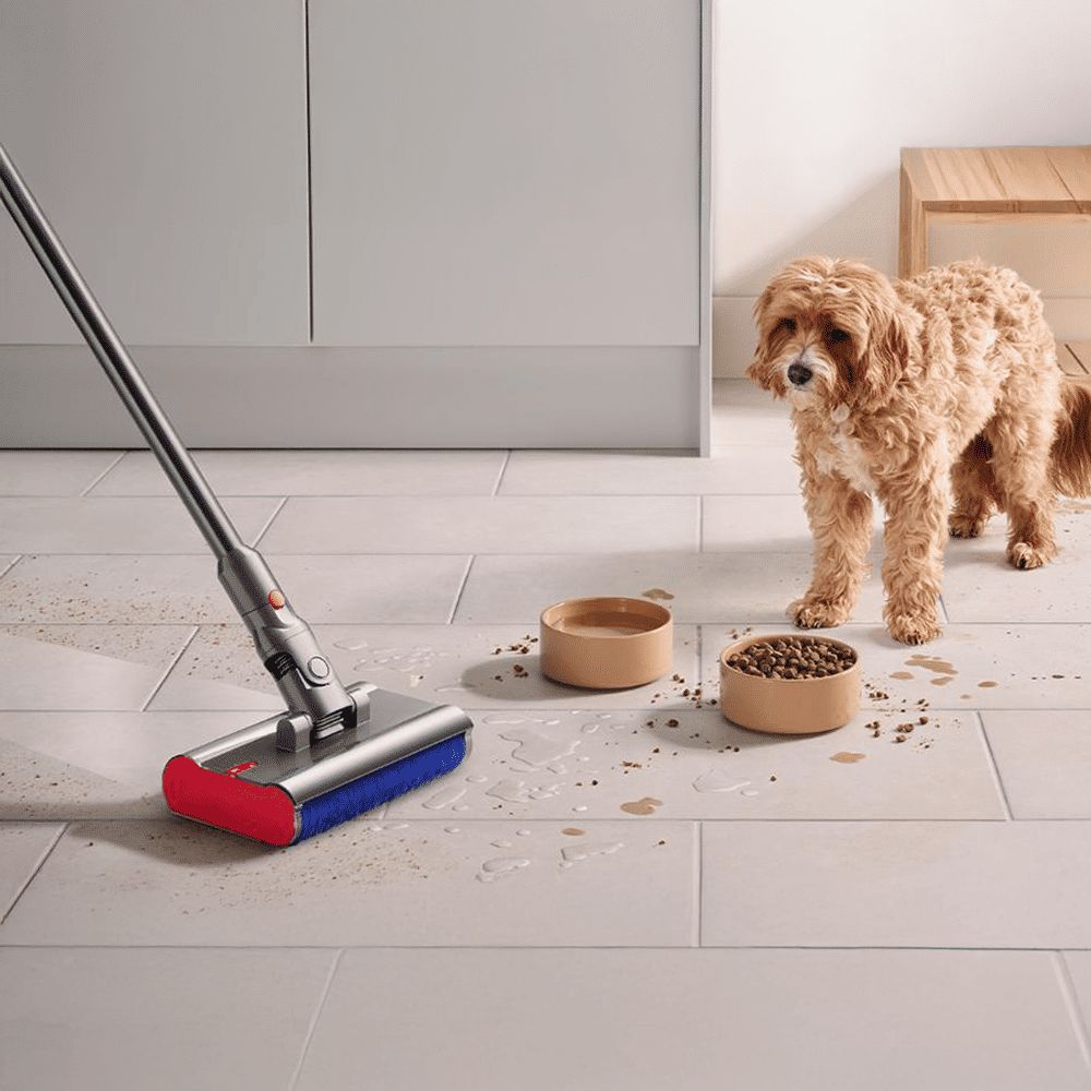 dyson V12s Detect Slim Submarine 150W Cordless Wet & Dry Vacuum Cleaner with Anti-tangle Technology (Captures Microscopic Particles, Yellow & Nickel)_3