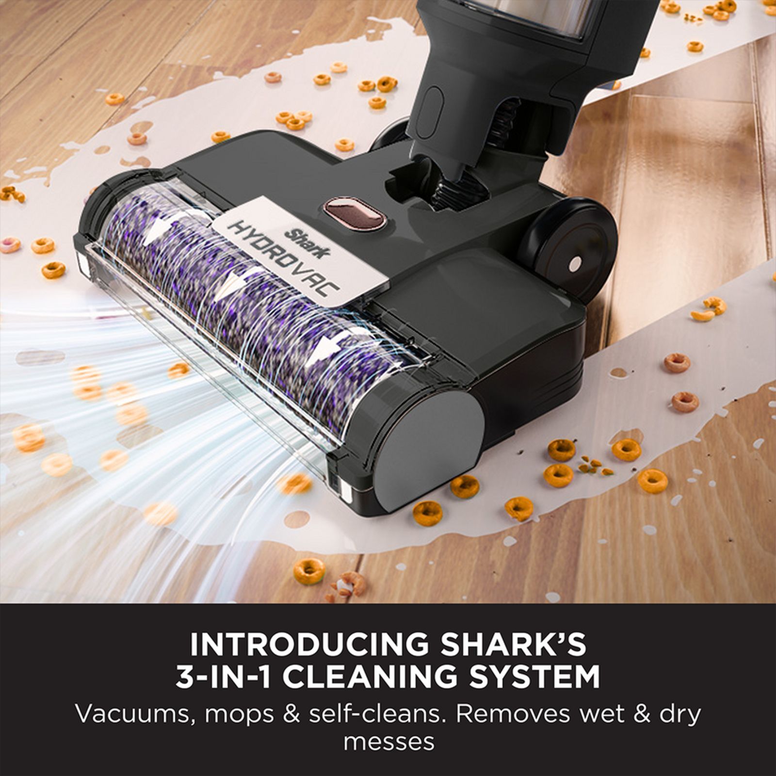 Shark HydroVac 170W Cordless Wet & Dry Vacuum Cleaner with 3 in 1 Cleaning System (Self Clean Mode, Grey)_5