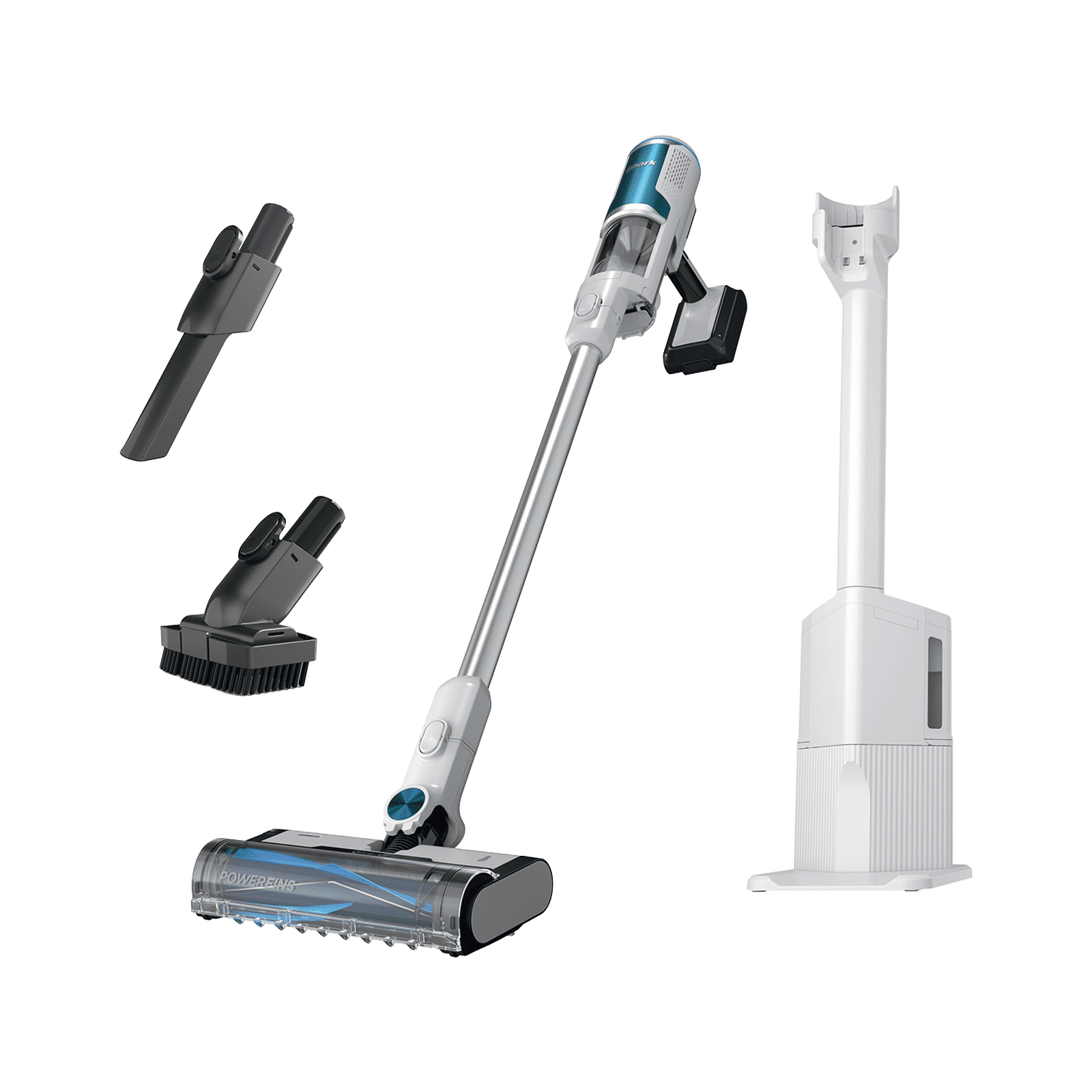 Shark PICO AED 240W Cordless Dry Vacuum Cleaner with Auto-Empty Dock (Anti-Hair Wrap Technology, Blue) Shark PICO AED 240W Cordless Dry Vacuum Cleaner with Auto-Empty Dock (Anti-Hair Wrap Technology, Blue)_1