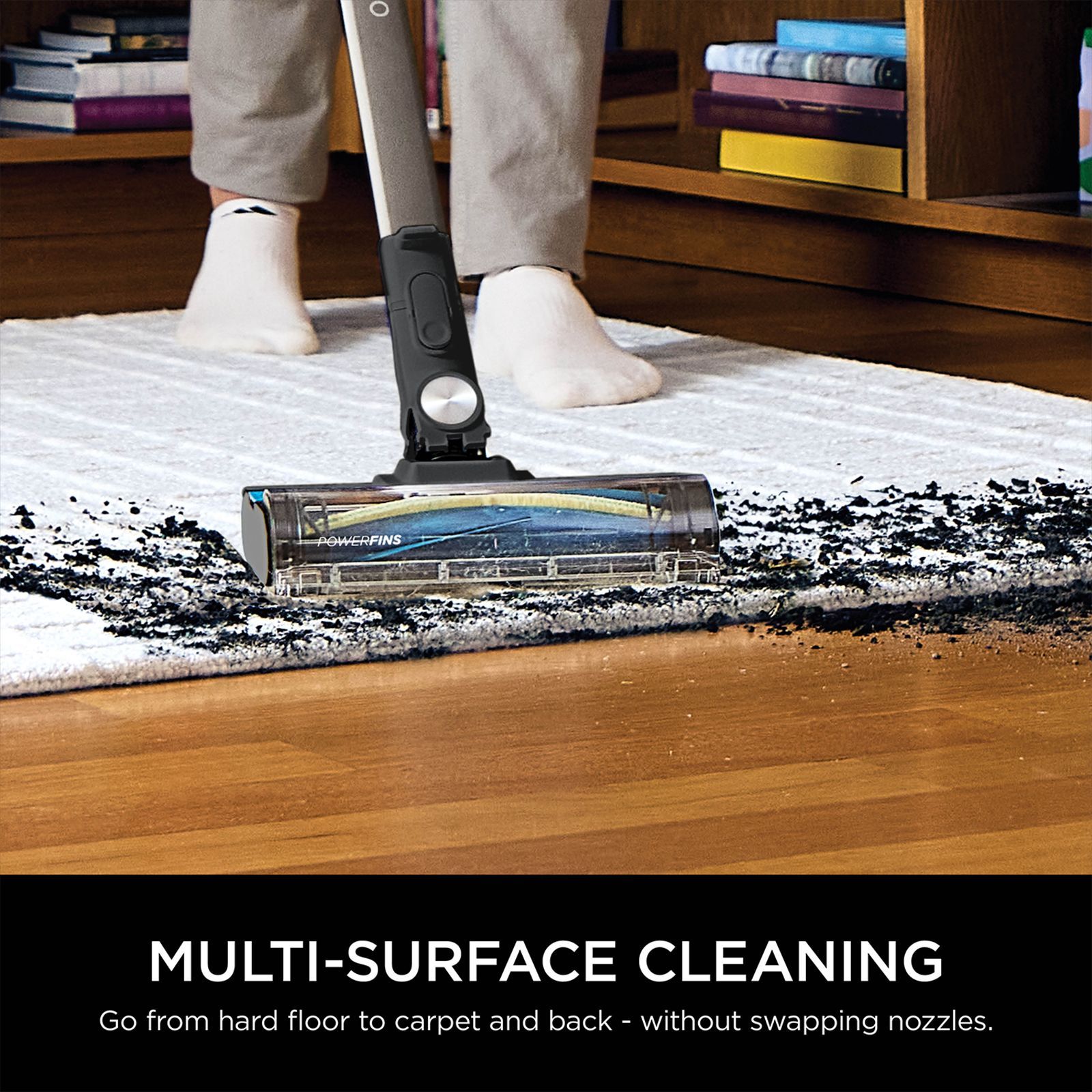 Shark Simba 181W Cordless Dry Vacuum Cleaner with Floor Detect Technology (50 Minutes Runtime, Java Metallic)_7