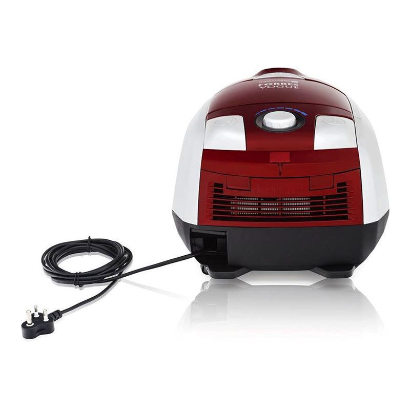EUREKA FORBES Vogue 1400W Dry Vacuum Cleaner with Blower Functions (Super Silent Operation, Red & Silver)_4