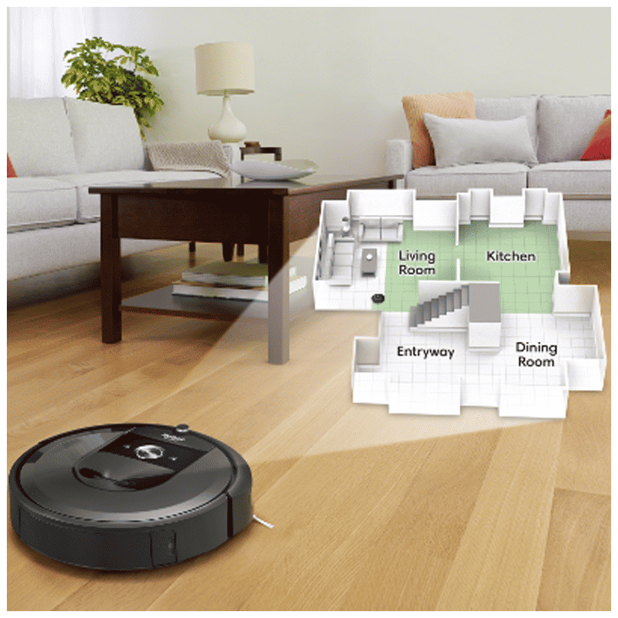 iRobot Roomba 0.6 Litres Robotic Vacuum Cleaner (i7, Black)_6