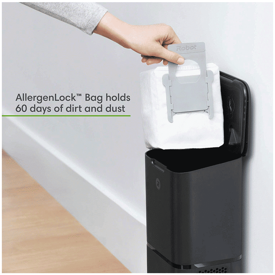 iRobot Roomba Robotic Vacuum Cleaner (i7 Plus i7558, Black)_3