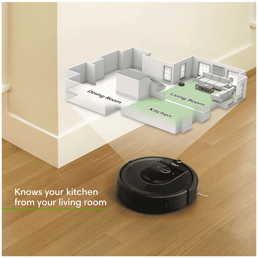 iRobot Roomba Robotic Vacuum Cleaner (i7 Plus i7558, Black)_5