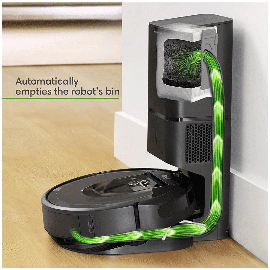 iRobot Roomba Robotic Vacuum Cleaner (i7 Plus i7558, Black)_4