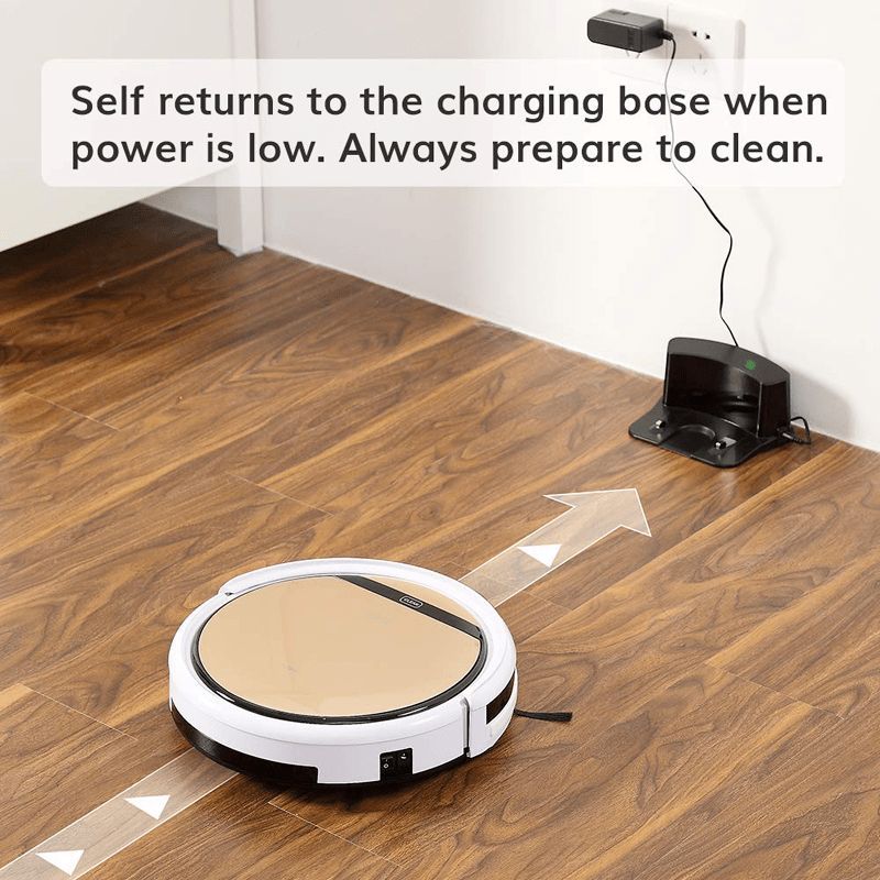 ILIFE Dry and Wet Robotic Vacuum Cleaner (V5s Pro, Gold)_6