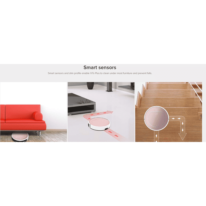 ILIFE Dry and Wet Robotic Vacuum Cleaner (V7s Plus, Pink)_9