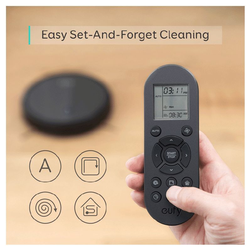 eufy RoboVac 11S Robotic Vacuum Cleaner (0.6 L, T2108111, Black)_8