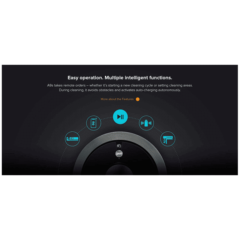 ILIFE A9s 26 Watts Robotic Vacuum Cleaner (0.45 Litres Tank, B07RM3SQB4, Black) ILIFE A9s 26 Watts Robotic Vacuum Cleaner (0.45 Litres Tank, B07RM3SQB4, Black)_12