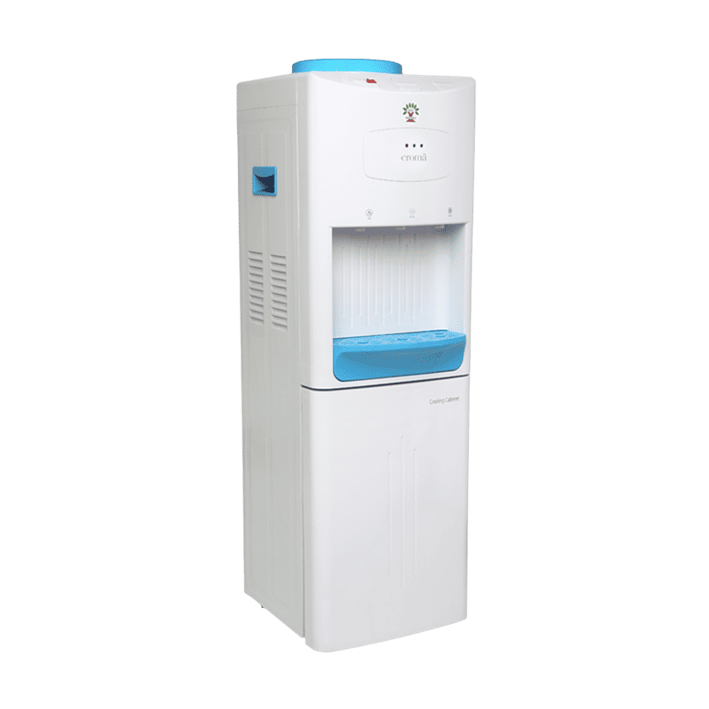 Croma Hot, Cold & Normal Top Load Water Dispenser with Cooling Cabinet (White)_9