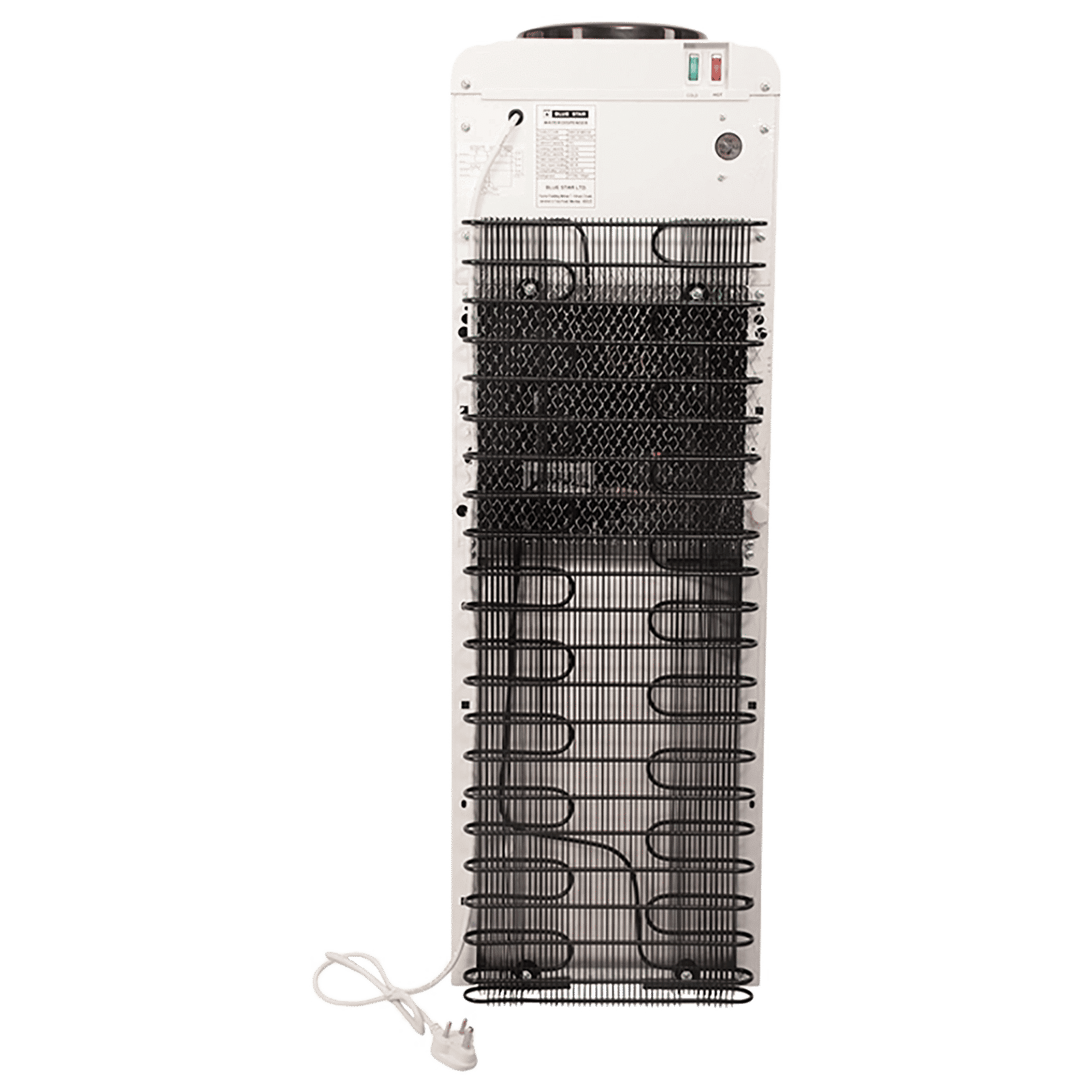 Blue Star H Series Hot, Cold & Normal Top Load Water Dispenser with Cooling Cabinet (White/Coffee)_5