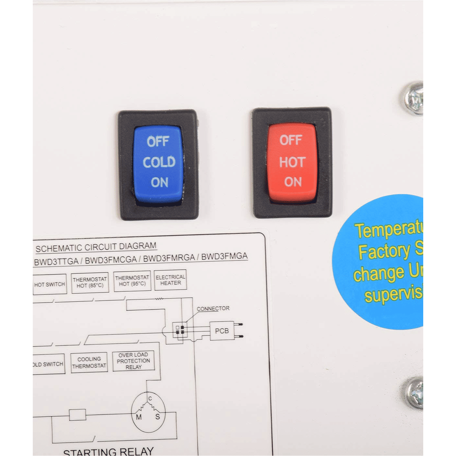 Blue Star Hot, Cold and Normal Top Load Water Dispenser with 3 Taps (White)_6