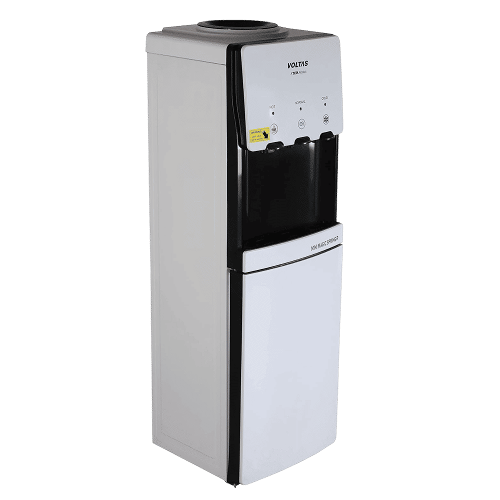 VOLTAS Minimagic Spring RV Plus Hot, Cold & Normal Top Load Water Dispenser with Cooling Cabinet (Black and White) VOLTAS Minimagic Spring RV Plus Hot, Cold & Normal Top Load Water Dispenser with Cooling Cabinet (Black and White)_12