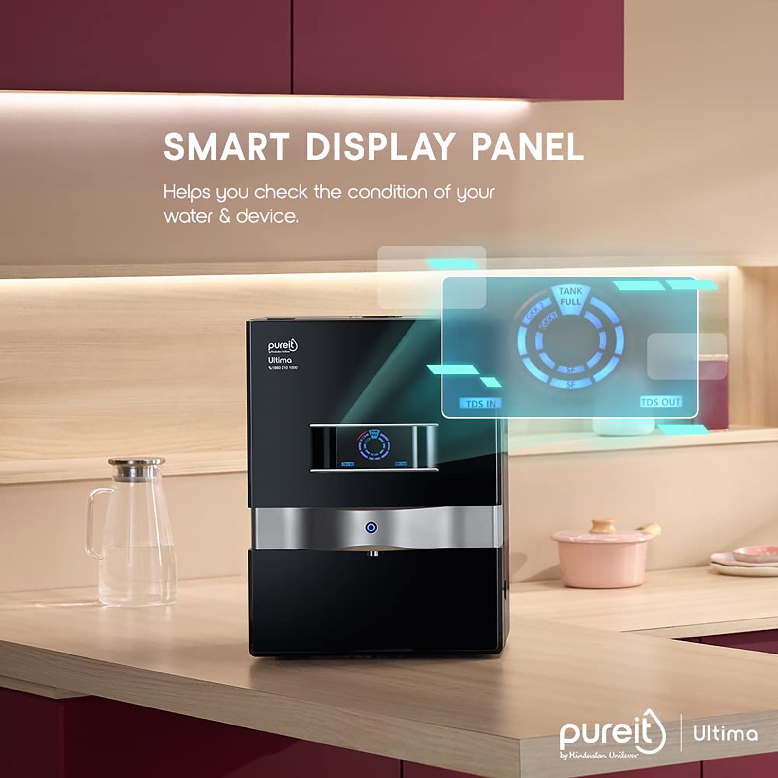 pureit Ultima Eco Mineral 10L RO + UV + MF + Special Mineral Cartridge Water Purifier with Advanced 7 Stage Purification (Black)_8