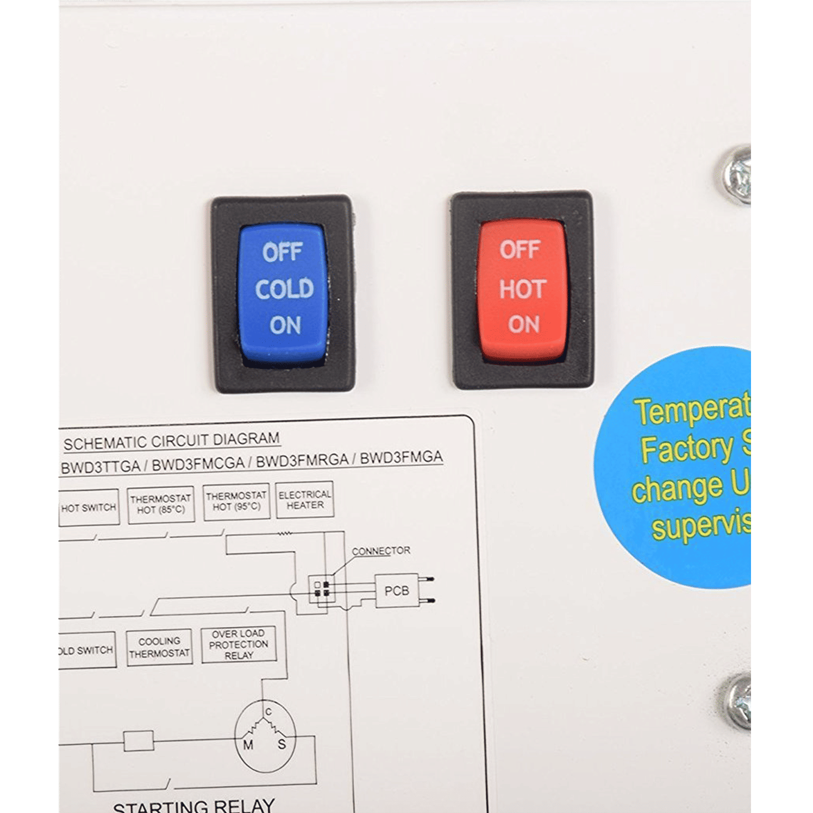 Blue Star GA Series Hot, Cold & Normal Top Load Water Dispenser with Cooling Cabinet (White)_7