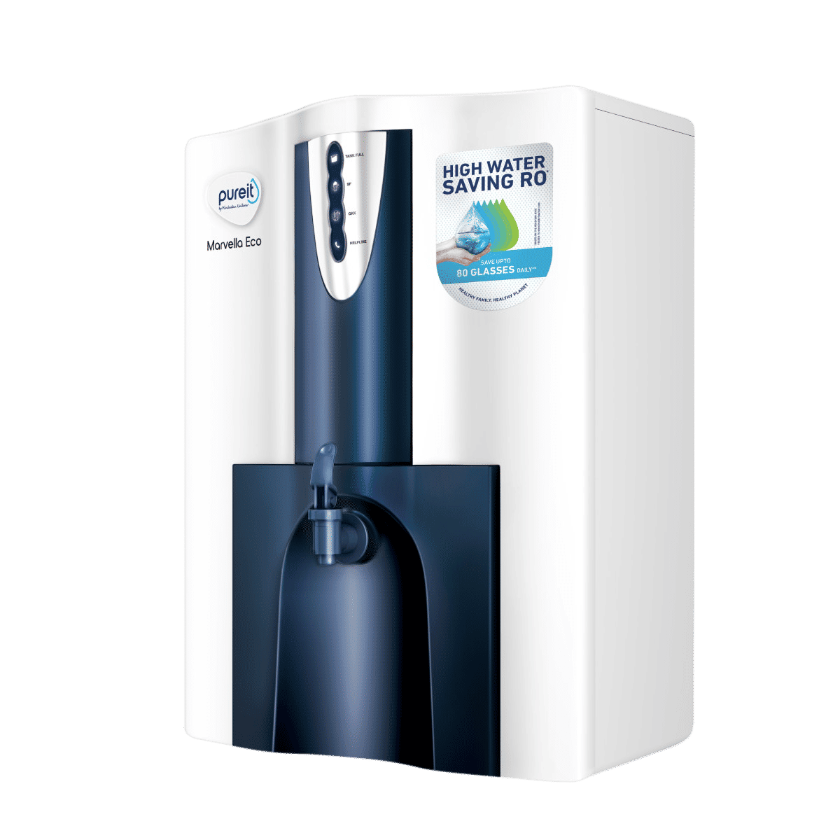 Hindustan Unilever Marvella 10L RO+UV Water Purifier with UV Sterilizing Indicator (White)_3