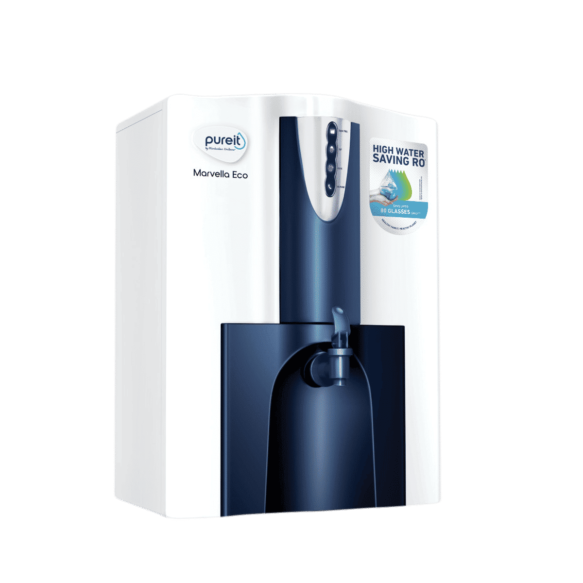 Hindustan Unilever Marvella 10L RO+UV Water Purifier with UV Sterilizing Indicator (White)_4