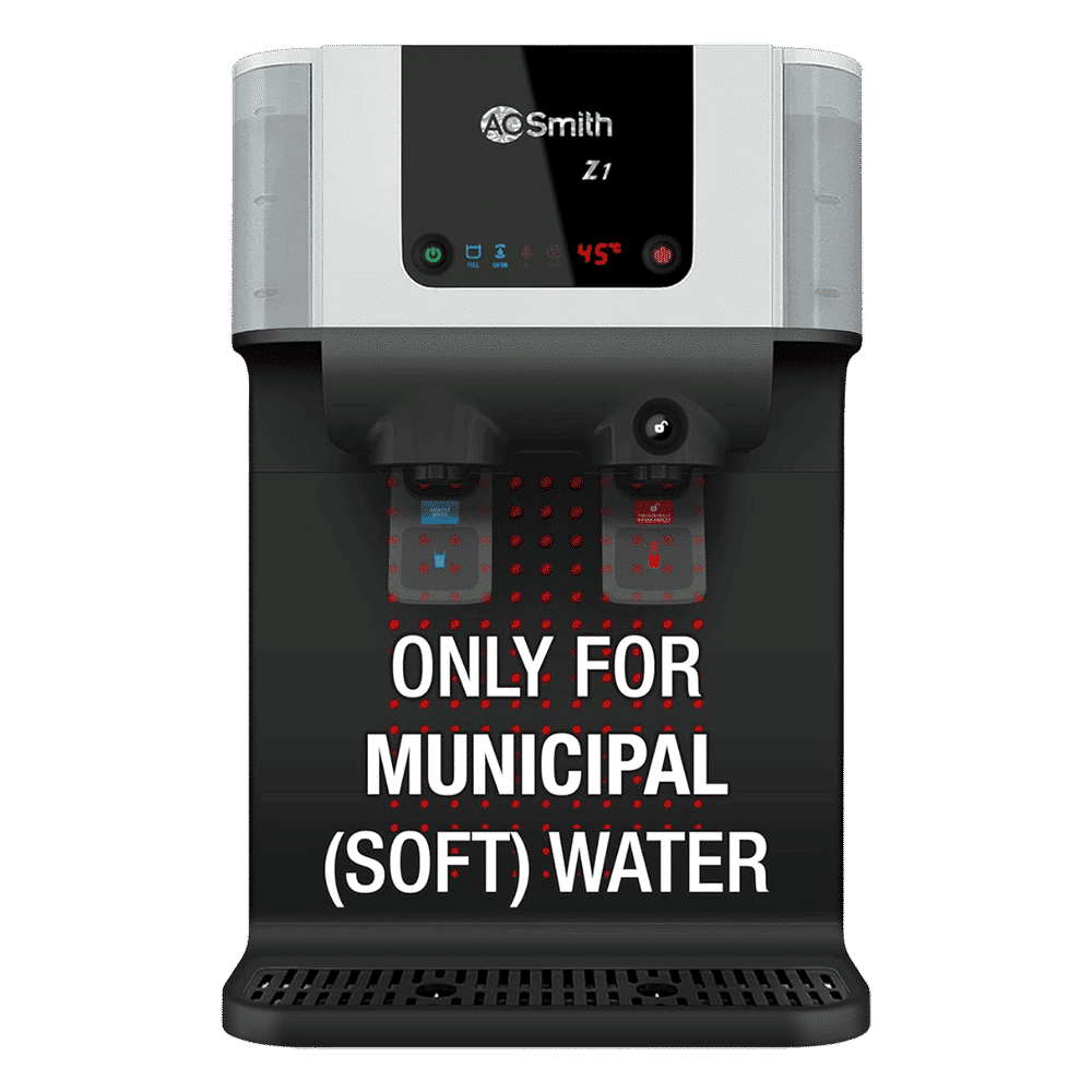 AO Smith Z1 10L UV Hot & Cold Water Purifier with Sediment Filter (Black)_8