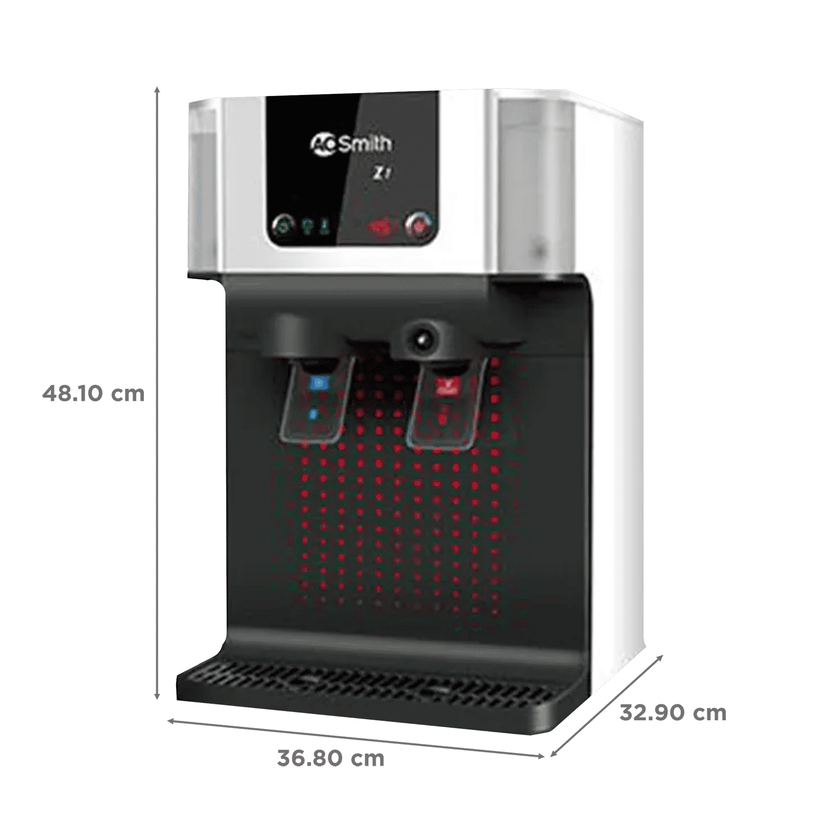 AO Smith Z1 10L UV Hot & Cold Water Purifier with Sediment Filter (Black)_2