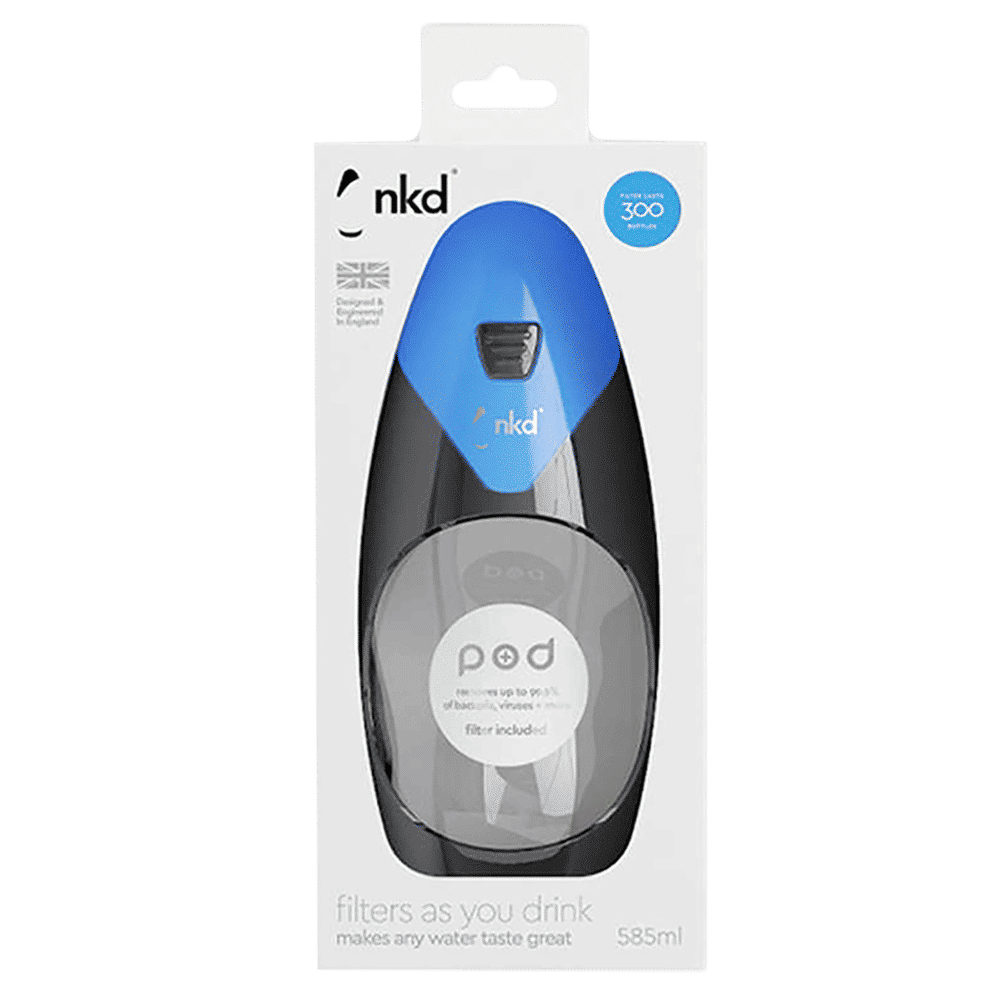 NKD POD+ 0.6 L Water Purifier Bottle with Space Programme Technology Function (Blue)_6
