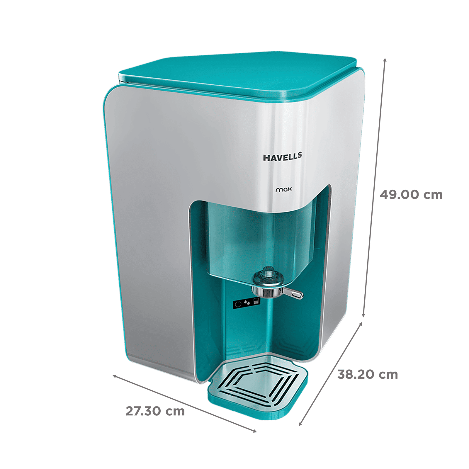 HAVELLS Max 7L RO + UV Water Purifier with 7 Stage Purification (Sea Green)_2