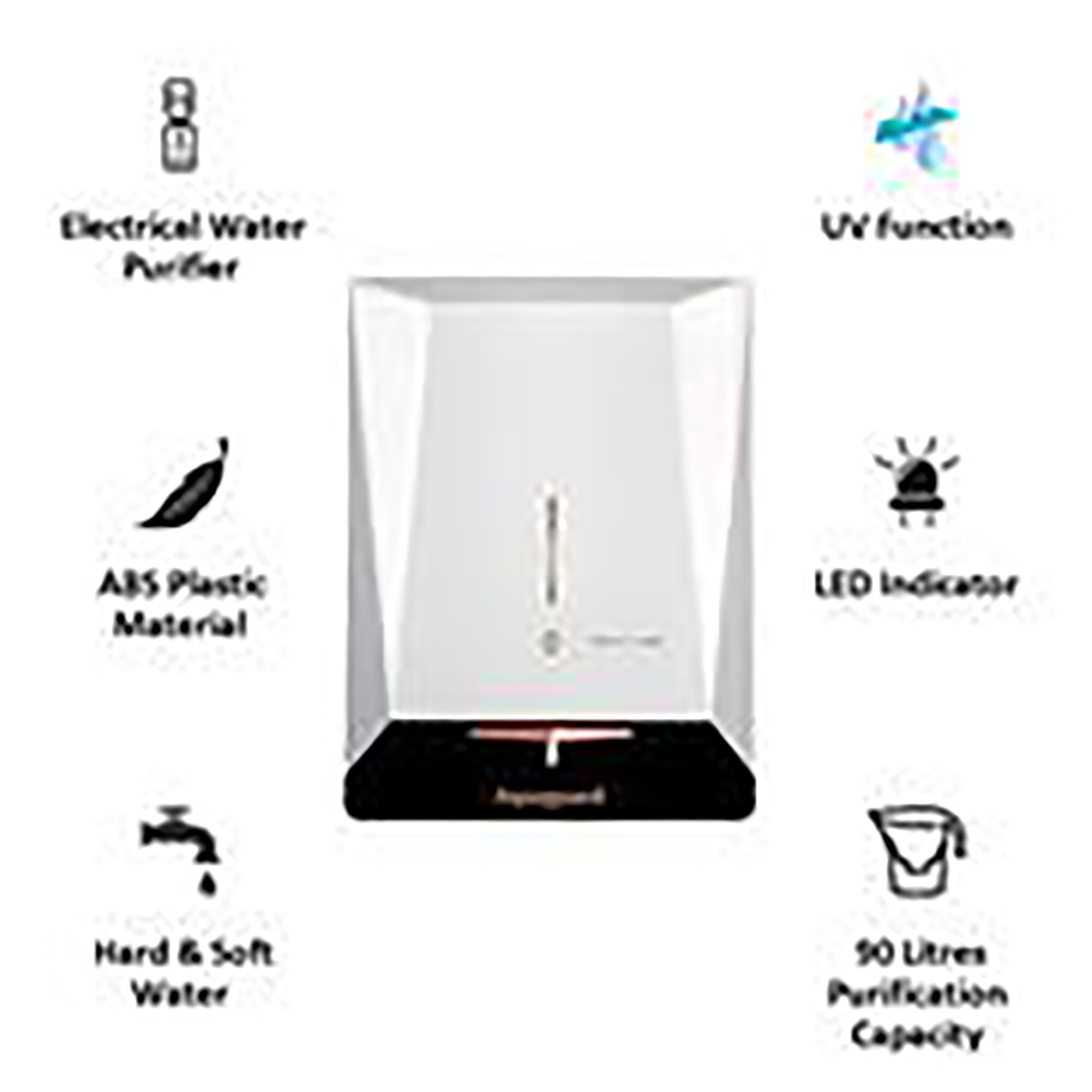 Aquaguard Crystal NXT 500ml UV Plus Water Purifier with Touch Sense Technology (White)_11