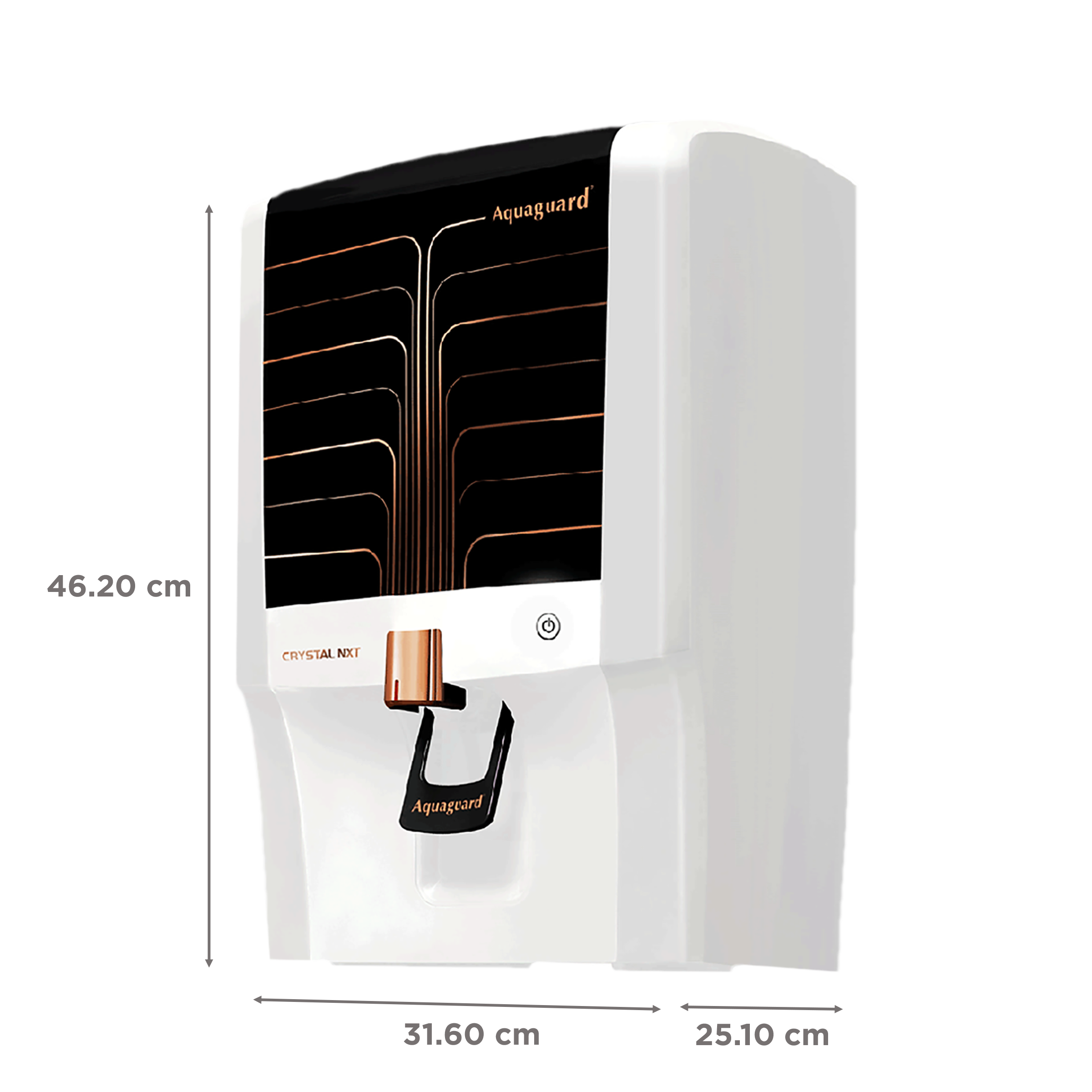 Aquaguard Crystal NXT 7L UV + UF Water Purifier with Health Protect Technology (White)_2