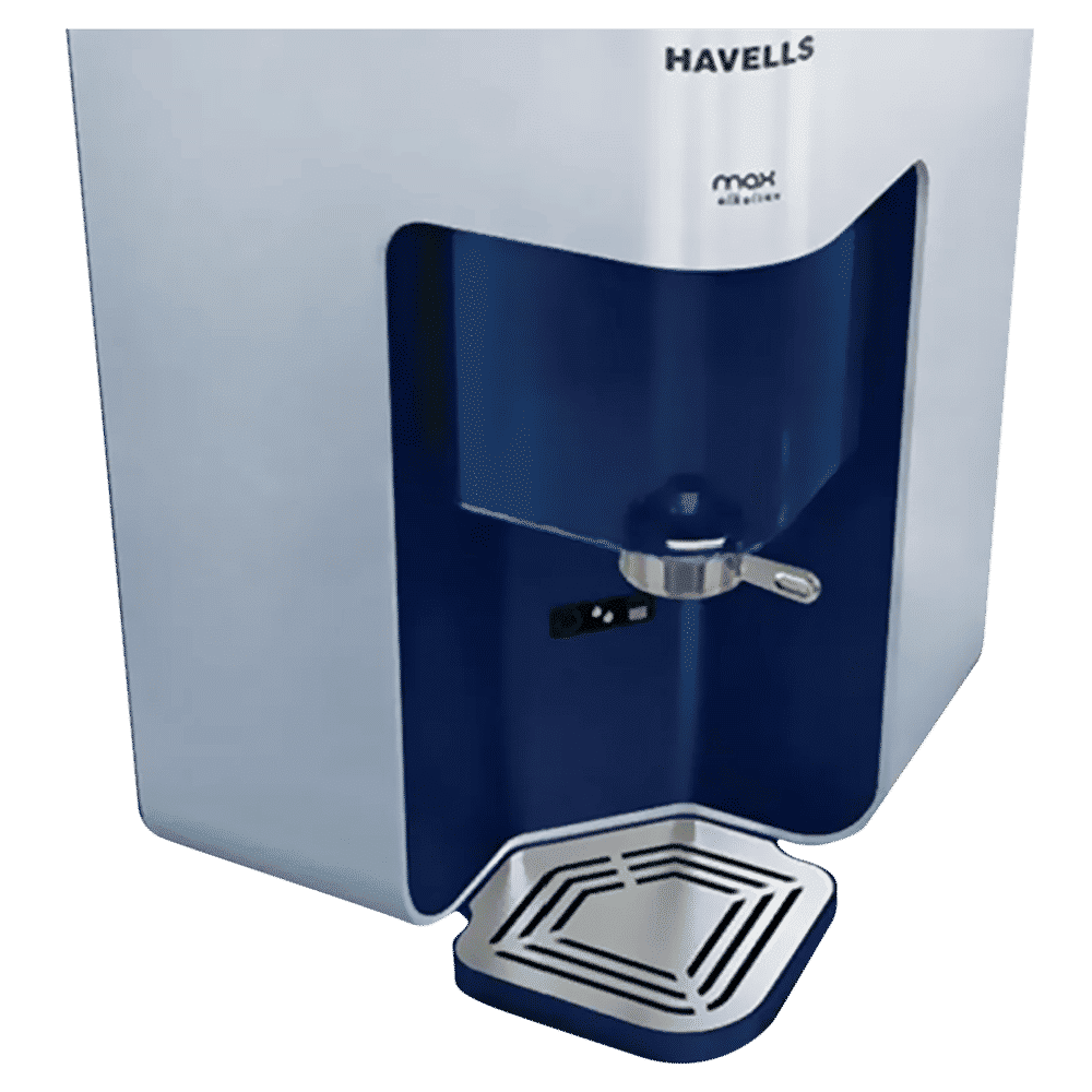 HAVELLS Max Alkaline 7L RO + UV Water Purifier with 8 Stage Purification (Sparkling White/Blue)_9