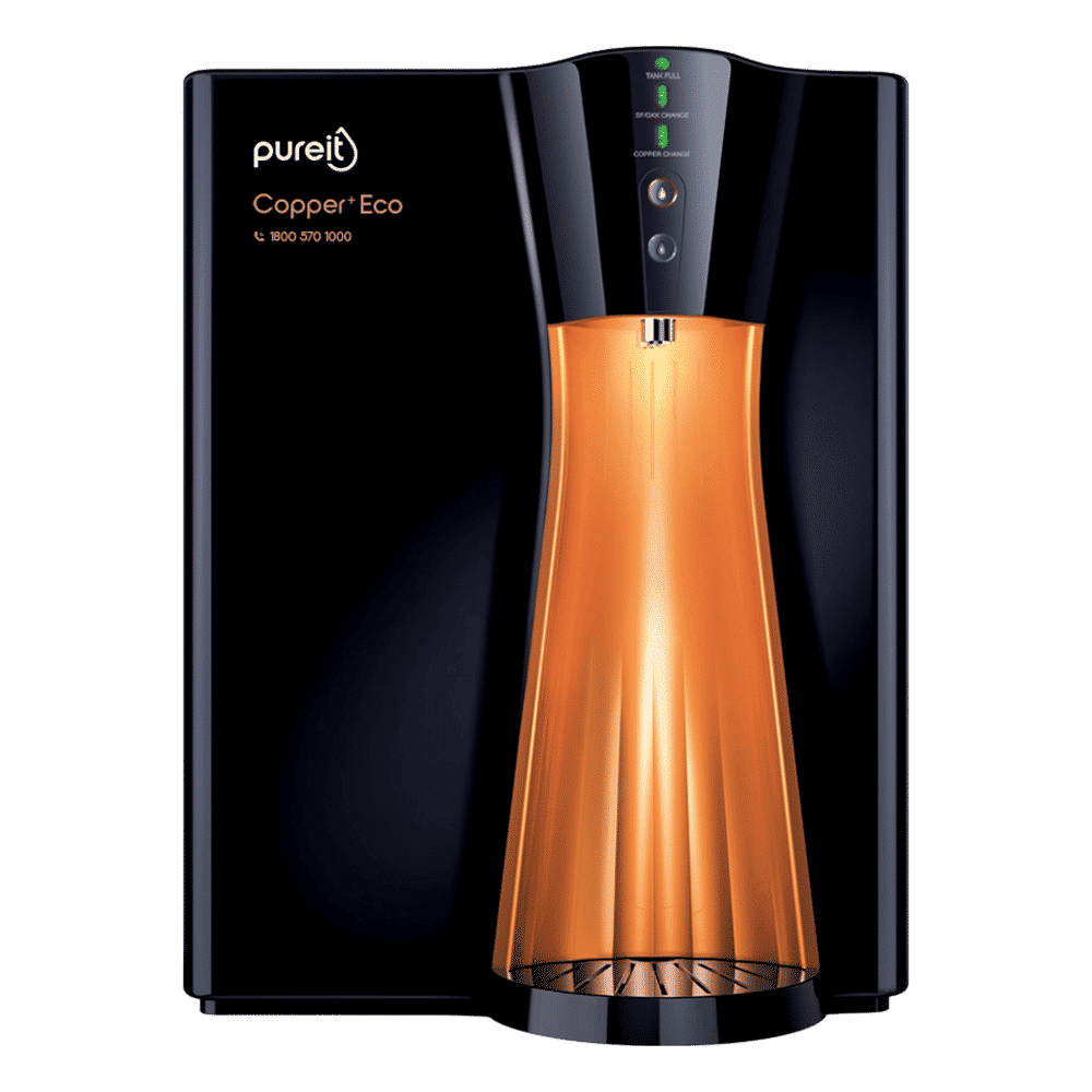 pureit Copper + Eco Mineral 8L RO + UV + MF Water Purifier with Advanced 7 Stage Purification And Eco Recovery Technology (Black)_1