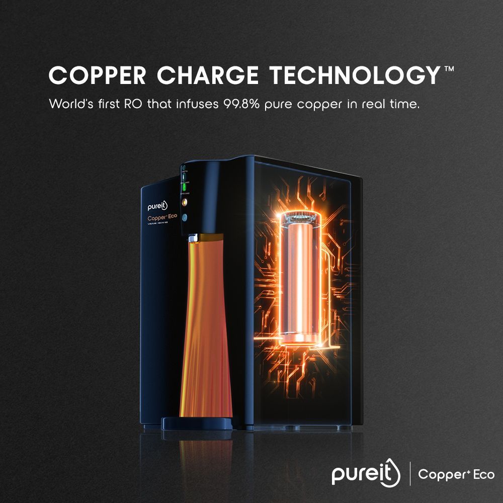 pureit Copper + Eco Mineral 8L RO + UV + MF Water Purifier with Advanced 7 Stage Purification And Eco Recovery Technology (Black)_2