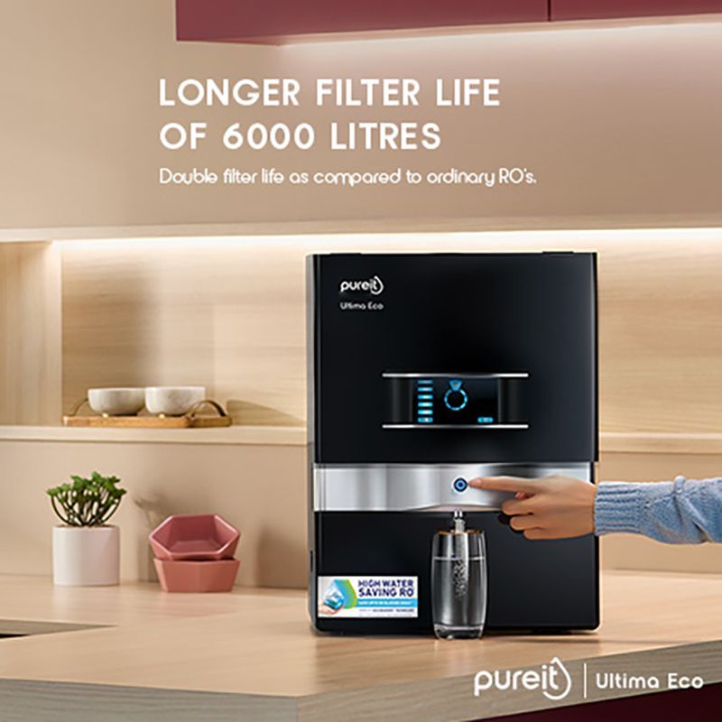 pureit Ultima Eco Mineral 10L RO + UV + MF + Special Mineral Cartridge Water Purifier with Digital Purity Display | Advanced 7 Stage Purification and Eco Recovery Tech (Black)_5