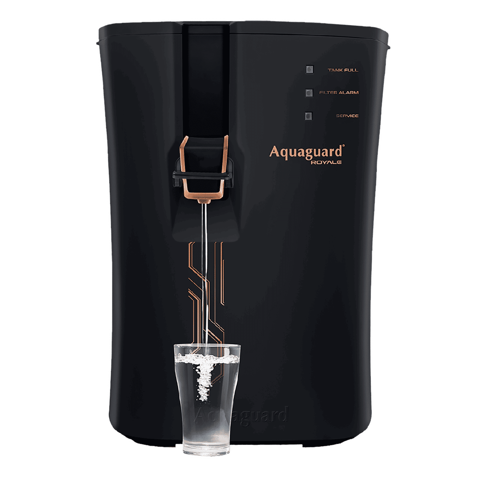 Aquaguard Royale 5.5L RO + UV + MTDS Water Purifier with 7 Stage Purification (Black/Bronze)_1