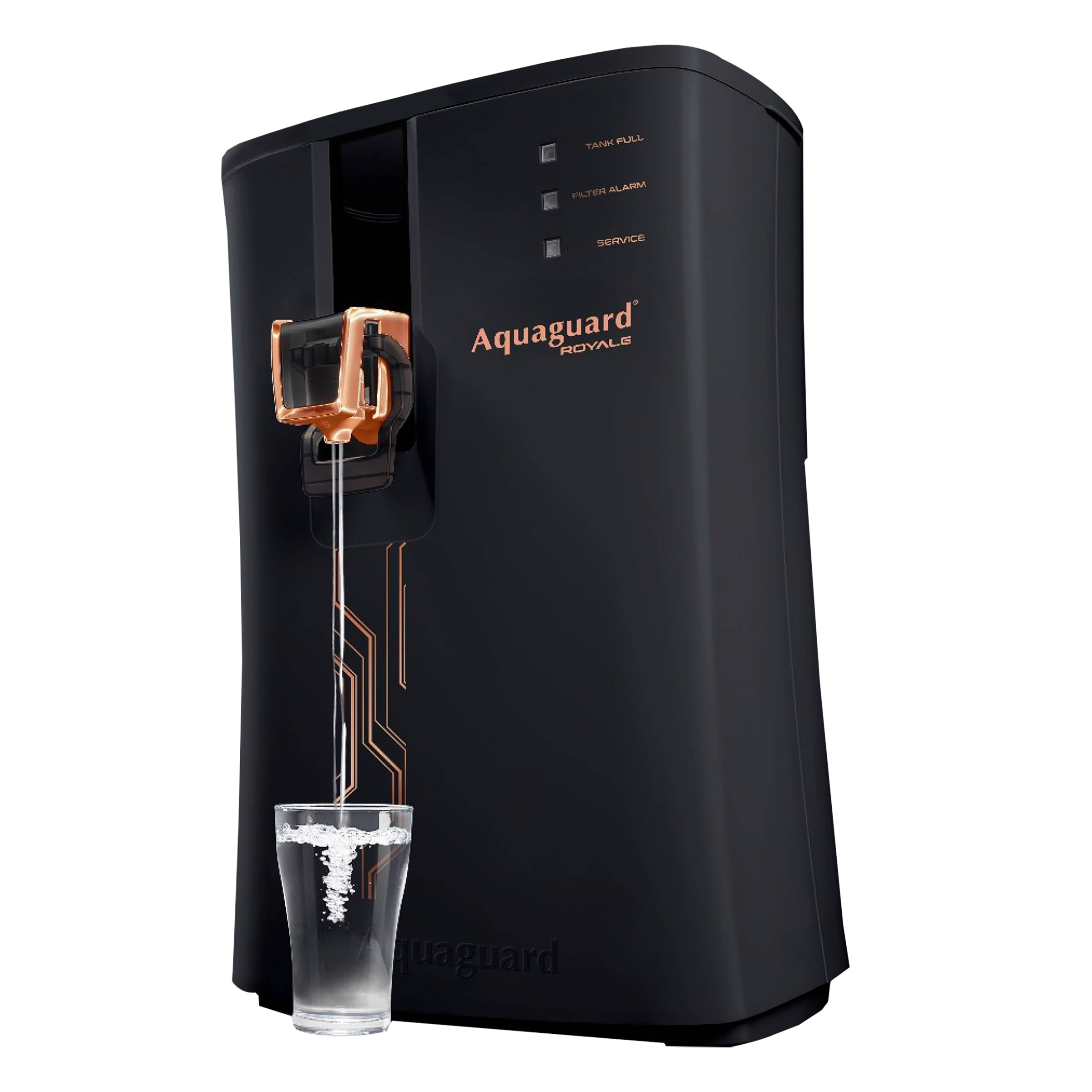 Aquaguard Royale 5.5L RO + UV + MTDS Water Purifier with 7 Stage Purification (Black/Bronze)_5