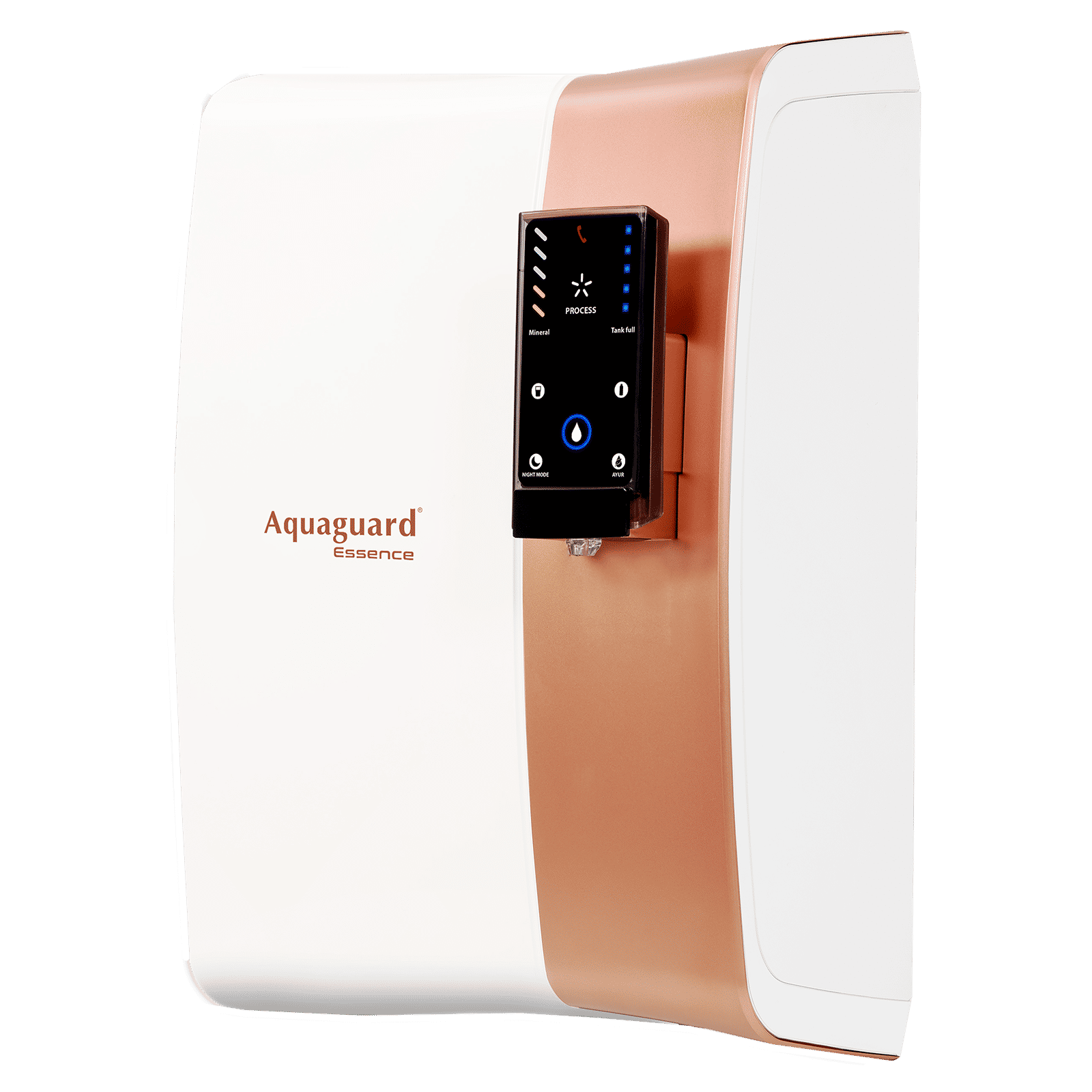 Aquaguard Essence 6L RO + UV Electrical Water Purifier wih Mineral Content Sensor (White and Gold)_4