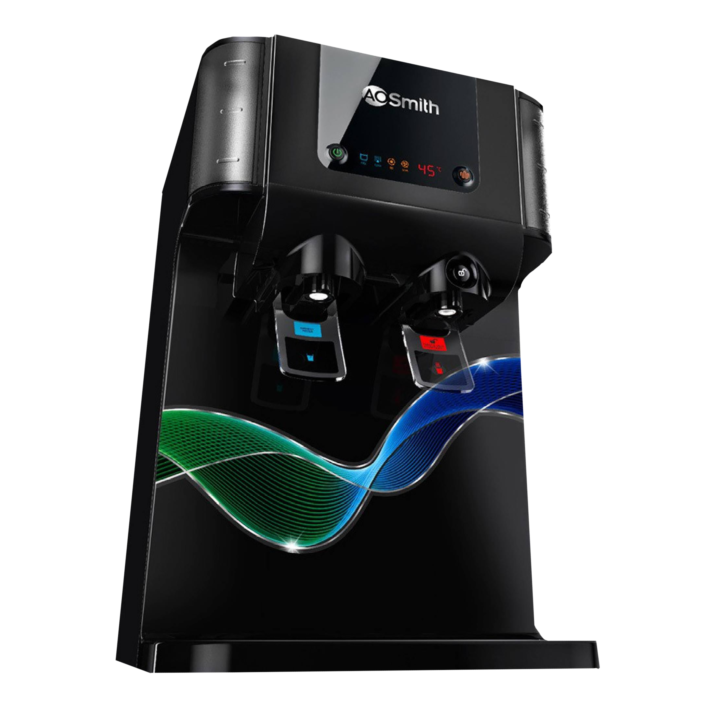 AO Smith ProPlanet P6 10L RO + SCMT Hot & Cold Water Purifier with 8 Stage Purification (Black)_9