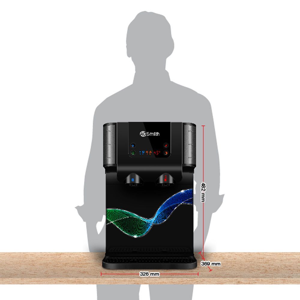 AO Smith ProPlanet P7 10L RO + SCMT Hot & Cold Water Purifier with 8 Stage Purification (Black)_10