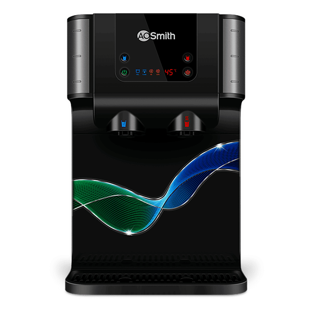 AO Smith ProPlanet P7 10L RO + SCMT Hot & Cold Water Purifier with 8 Stage Purification (Black)_1