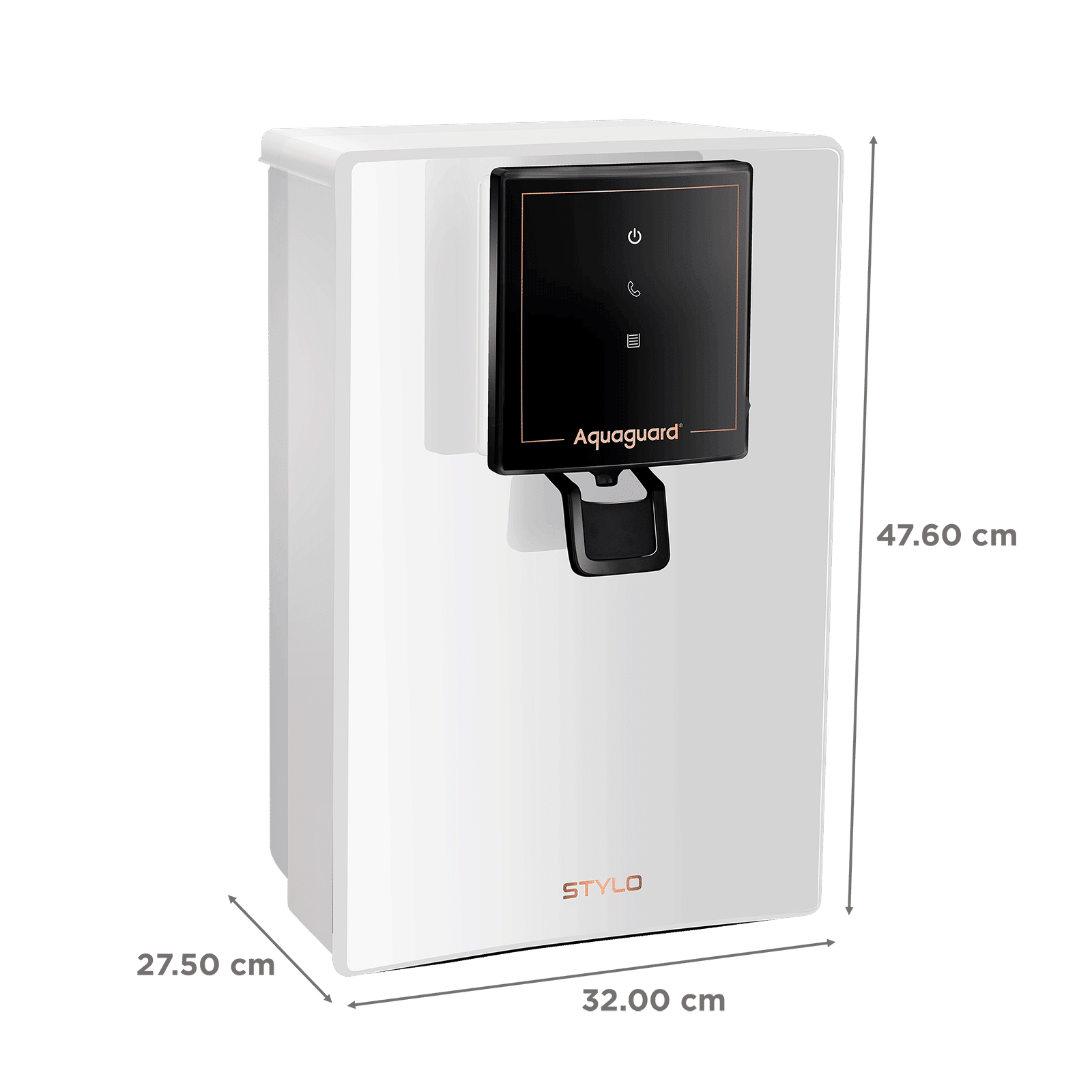 Aquaguard Stylo 6L UV + UF Water Purifier with Smart LED Indication (White) Aquaguard Stylo 6L UV + UF Water Purifier with Smart LED Indication (White)_2