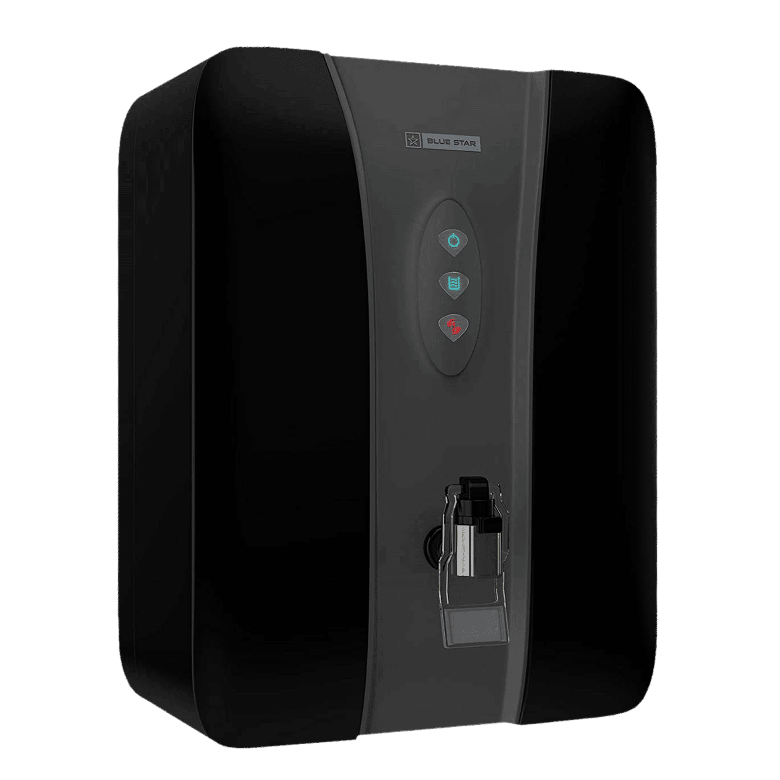 Blue Star Eleanor 8L RO + UV + UF + Alkaline Water Purifier with Triple Layered Protection (Black/Grey)_5