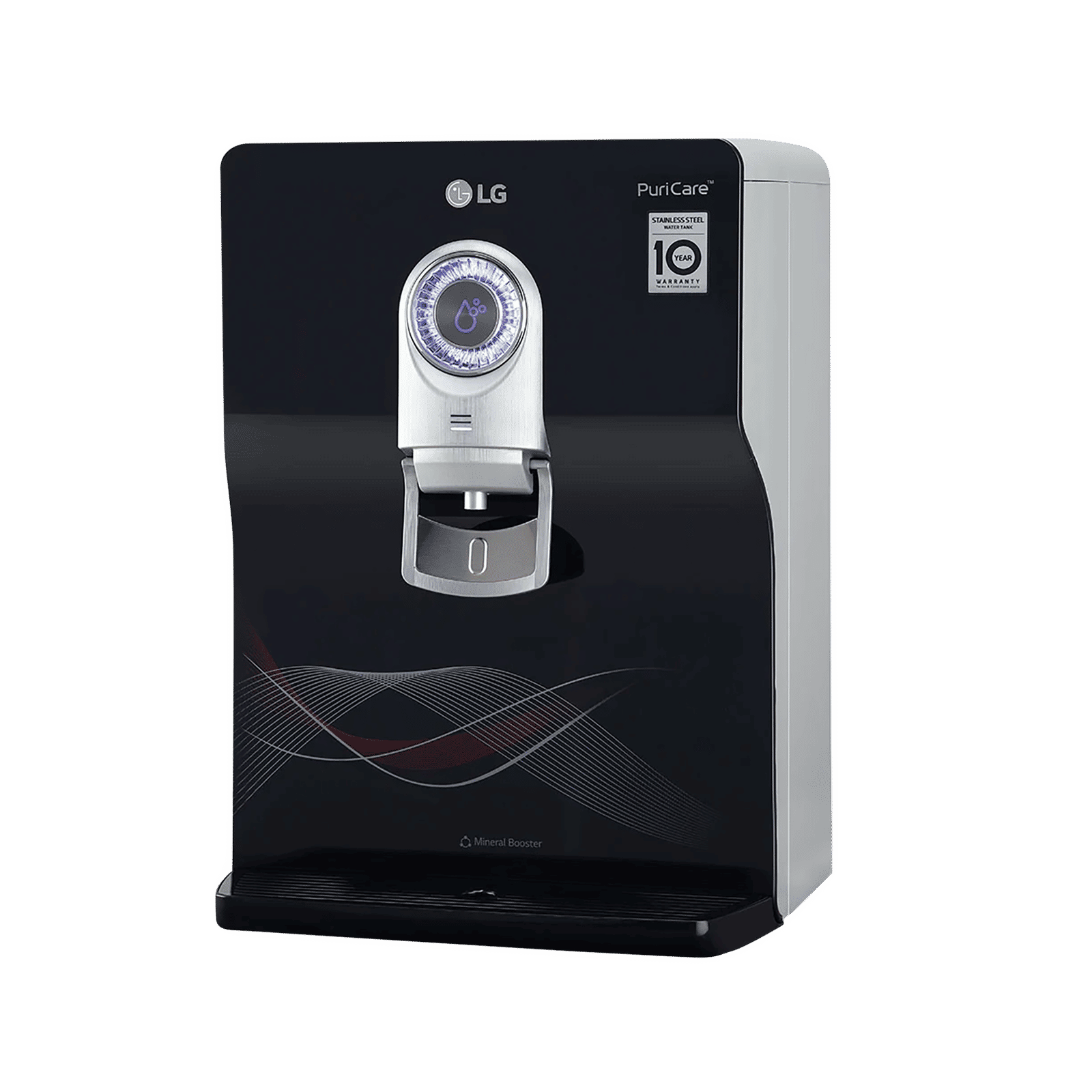 LG PuriCare 8L RO + UV + UF Water Purifier with Multi Stage Filtration Process (Black)_4