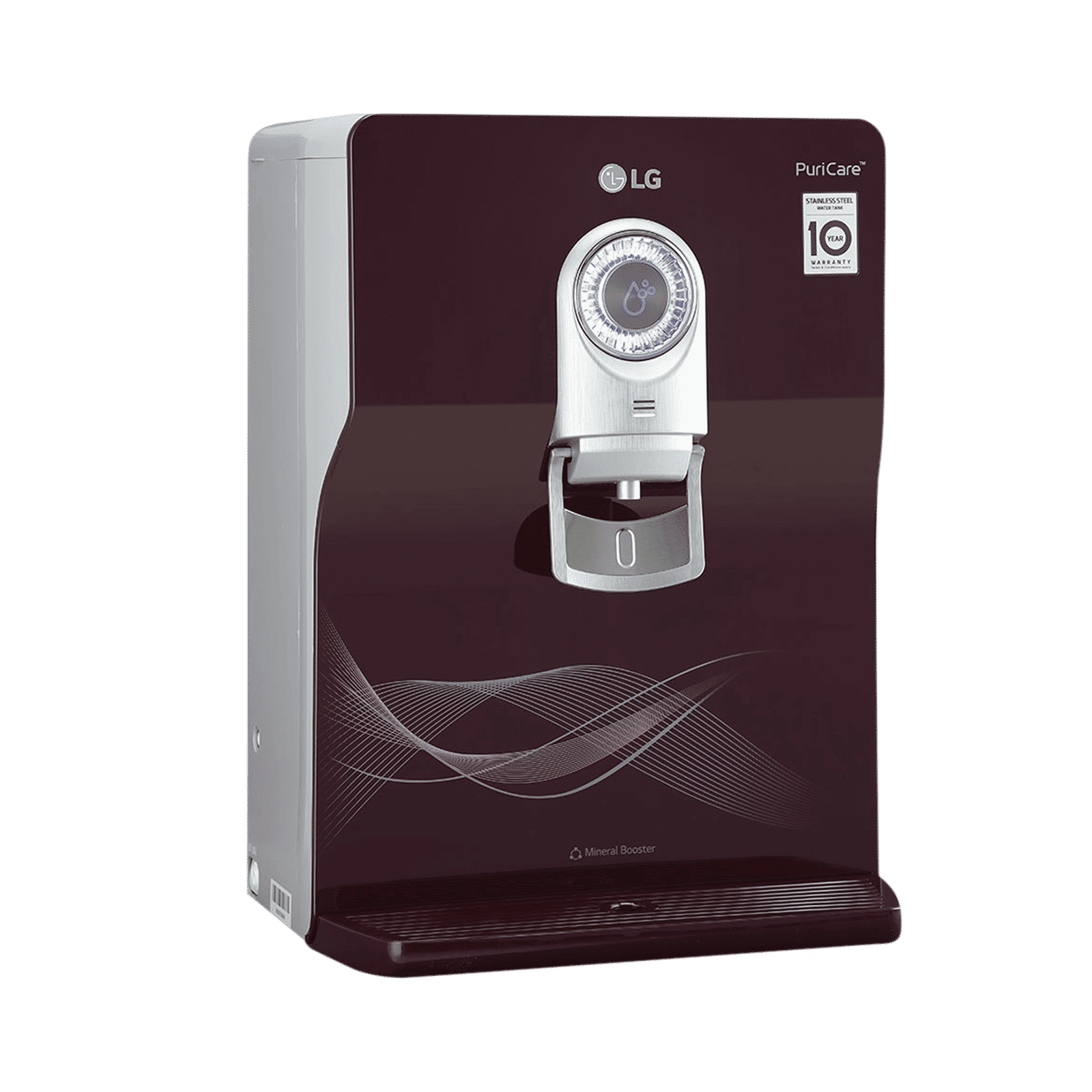 LG PuriCare 8L RO + UV + UF Water Purifier with Multi Stage Filtration Process (Crimson Red)_11
