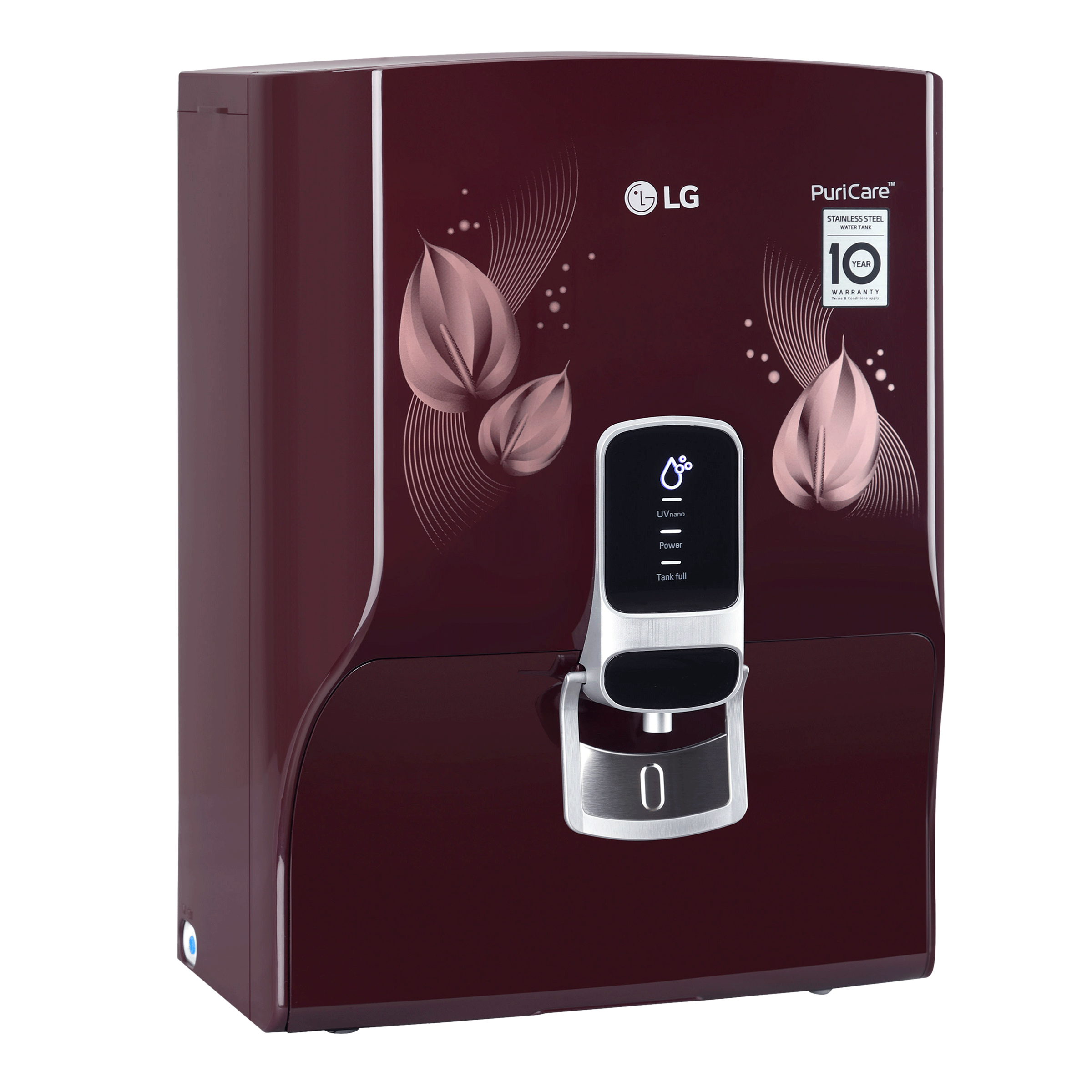 LG PuriCare 8L RO + UV Water Purifier with Multi Stage Filtration Process (Crimson Red)_9