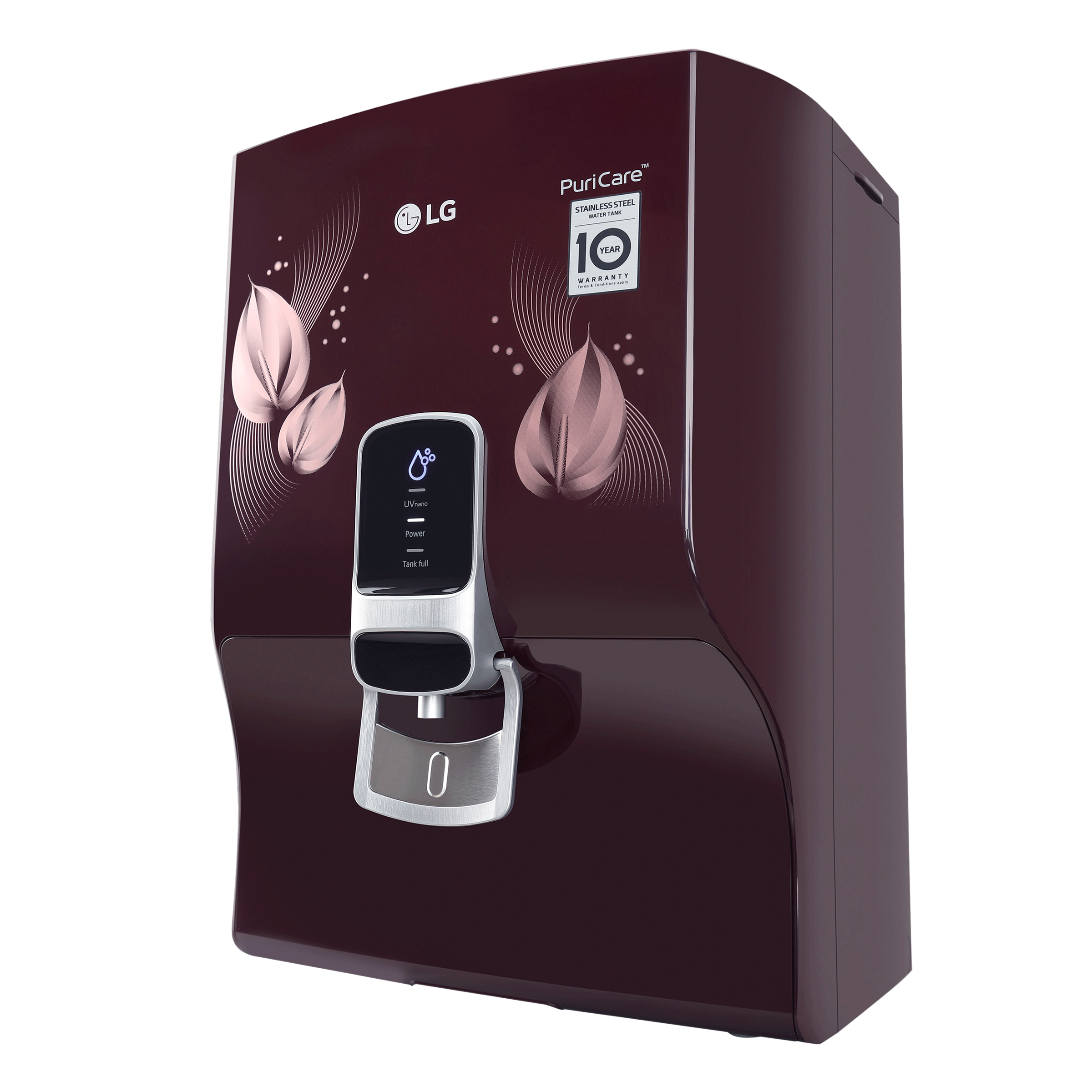 LG PuriCare 8L RO + UV Water Purifier with Multi Stage Filtration Process (Crimson Red)_4